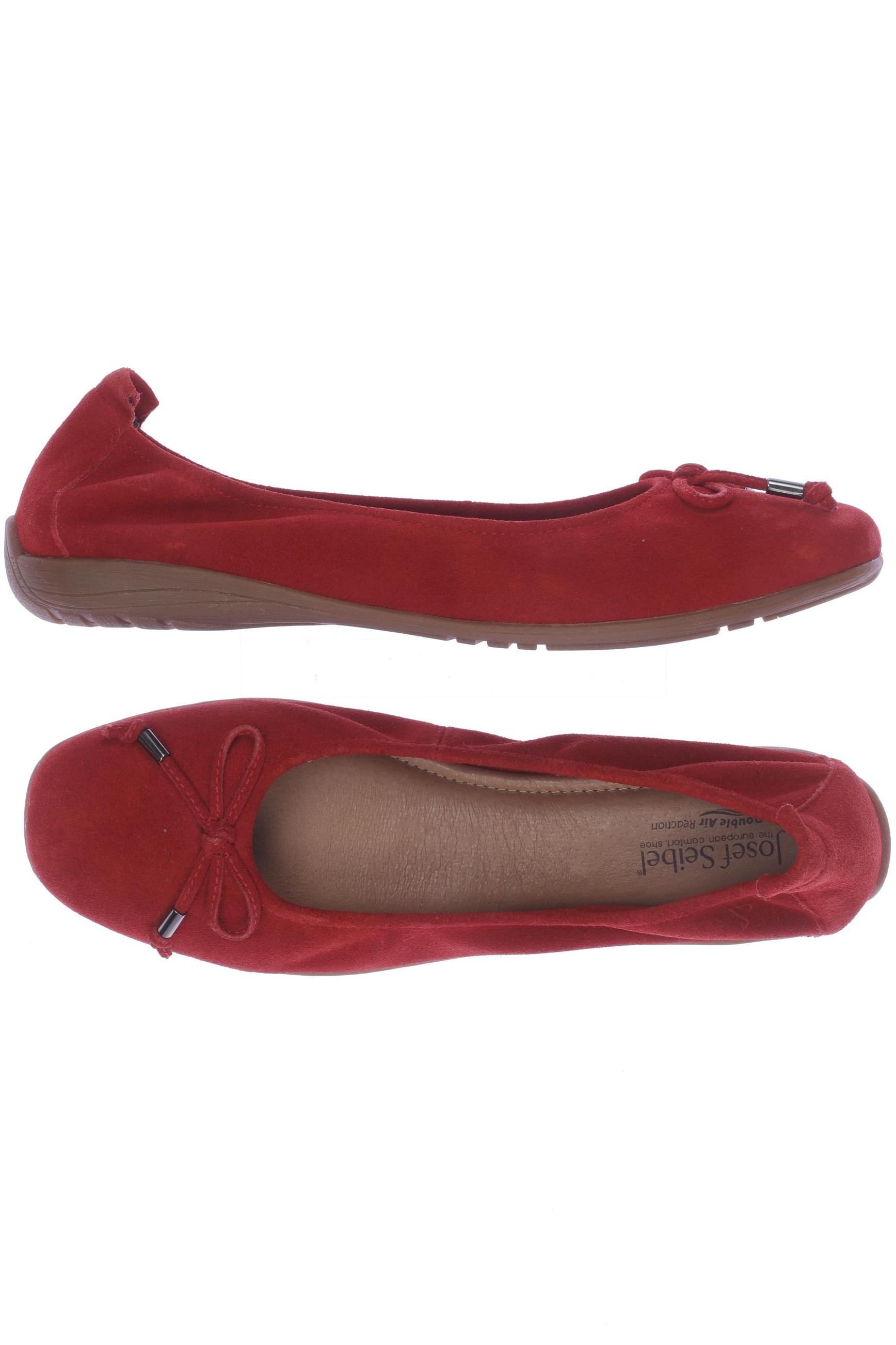 

Josef Seibel Damen Ballerinas, rot, Gr. 43