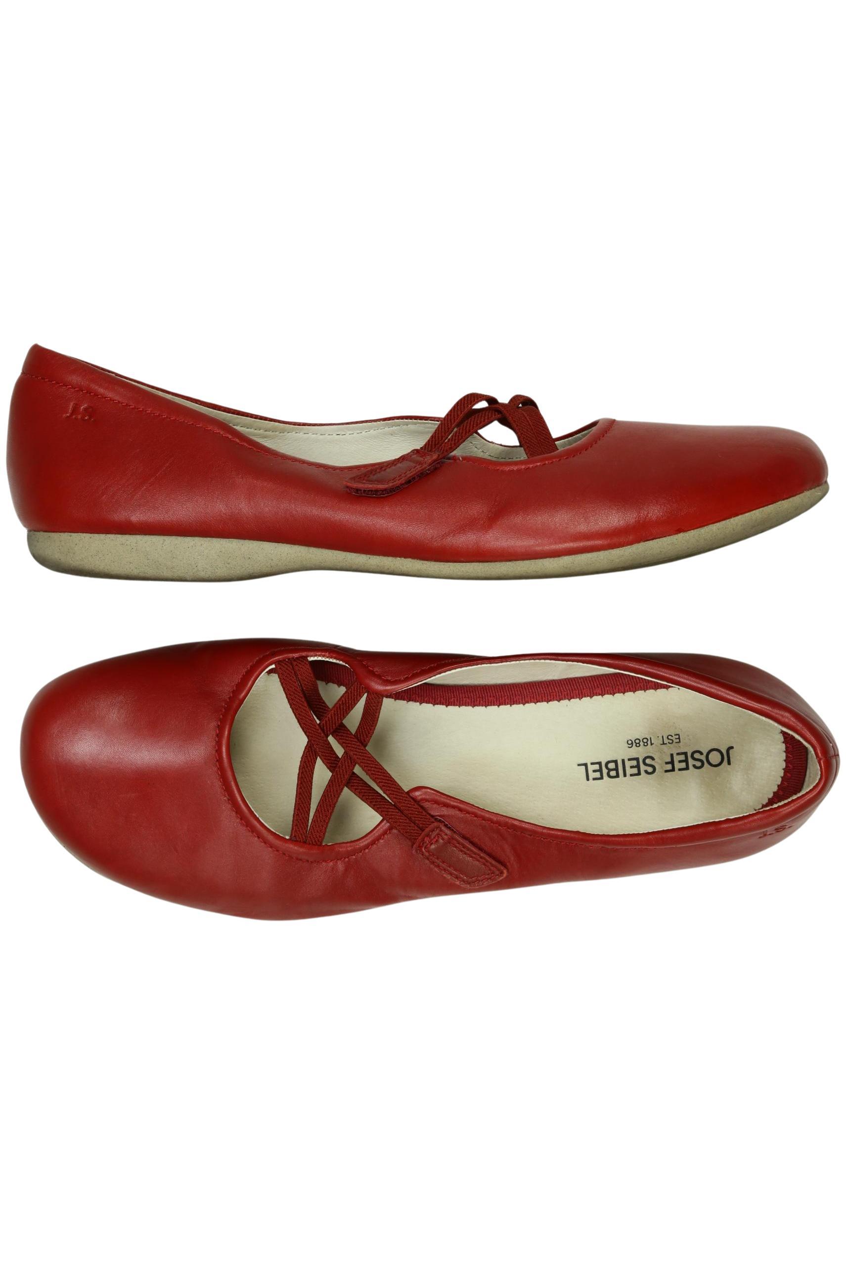 

Josef Seibel Damen Ballerinas, rot, Gr. 45