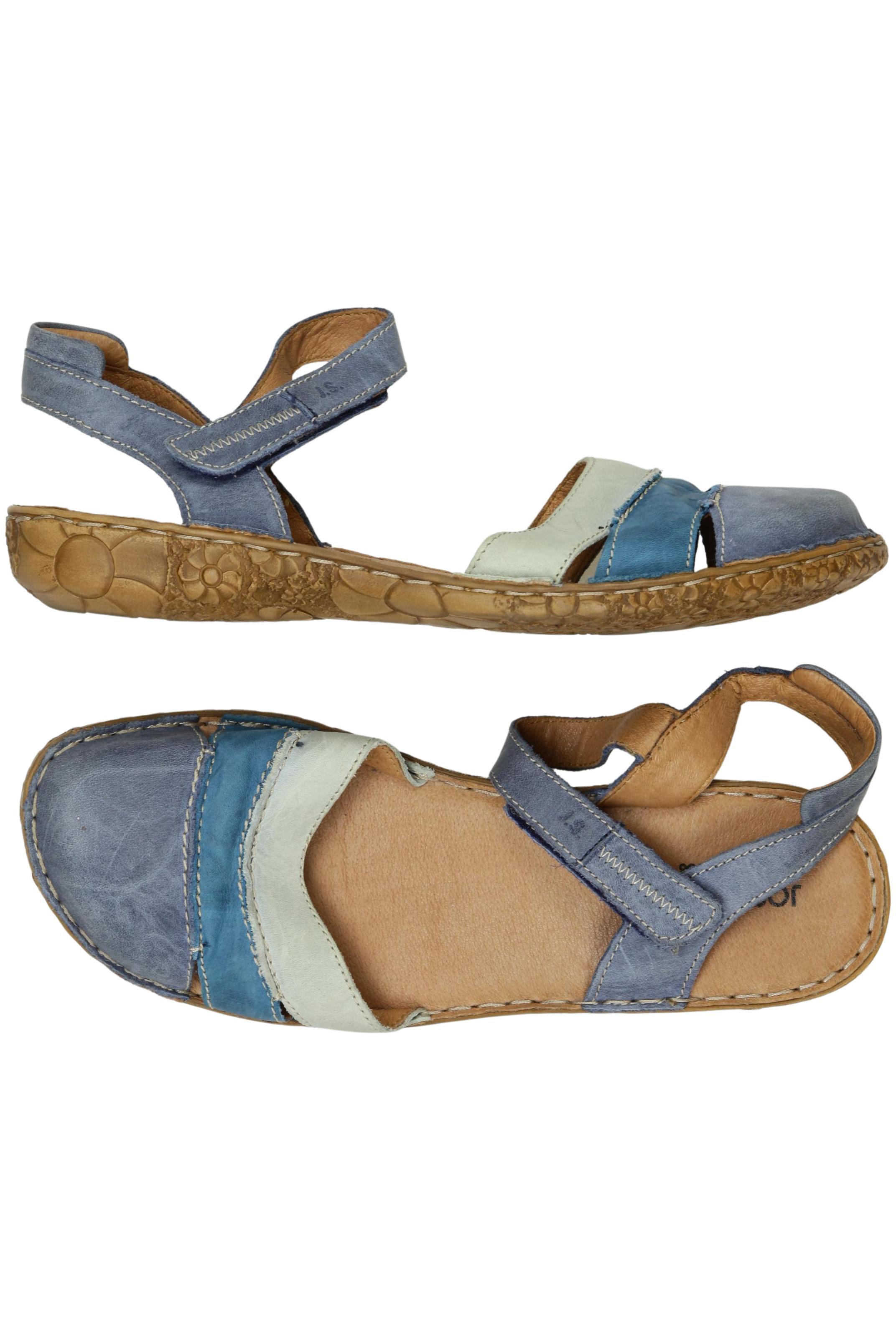 

Josef Seibel Damen Sandale, hellblau, Gr. 43