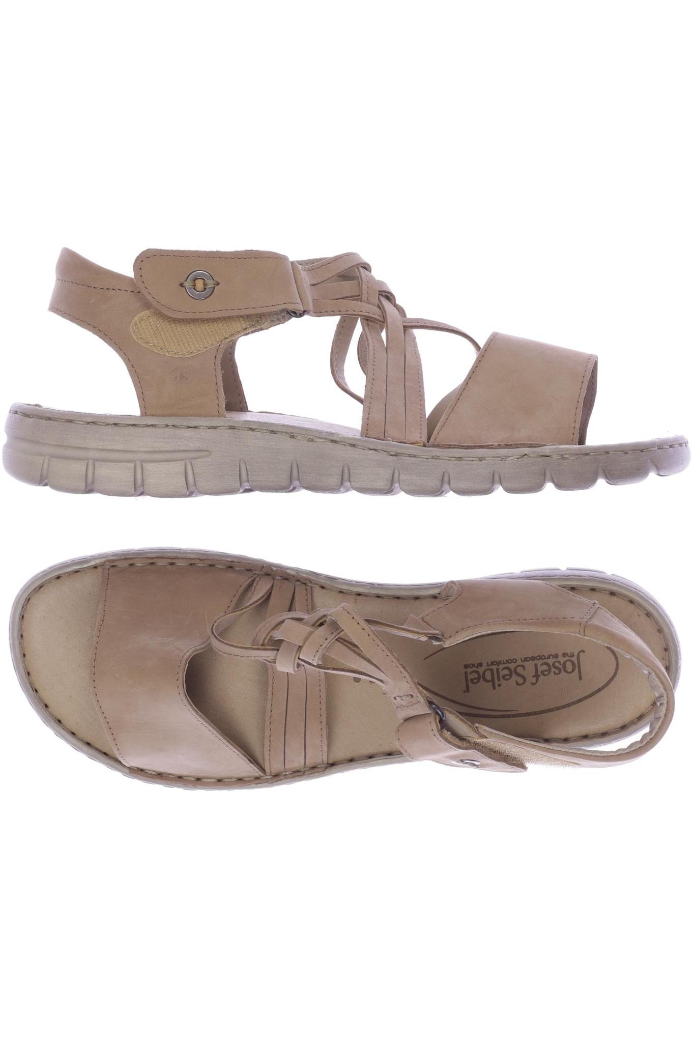 

Josef Seibel Damen Sandale, beige, Gr. 42