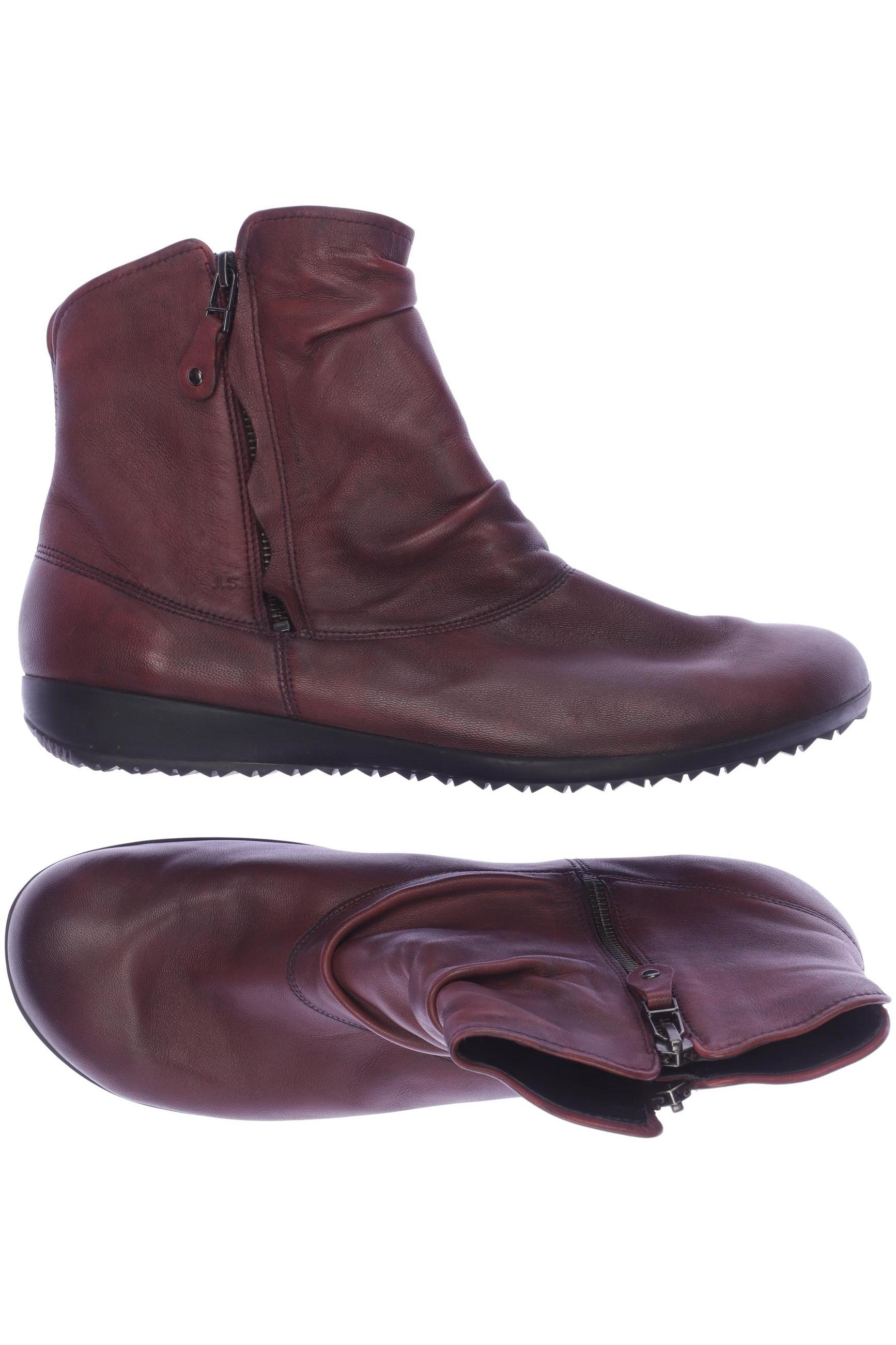 

Josef Seibel Damen Stiefelette, bordeaux, Gr. 45