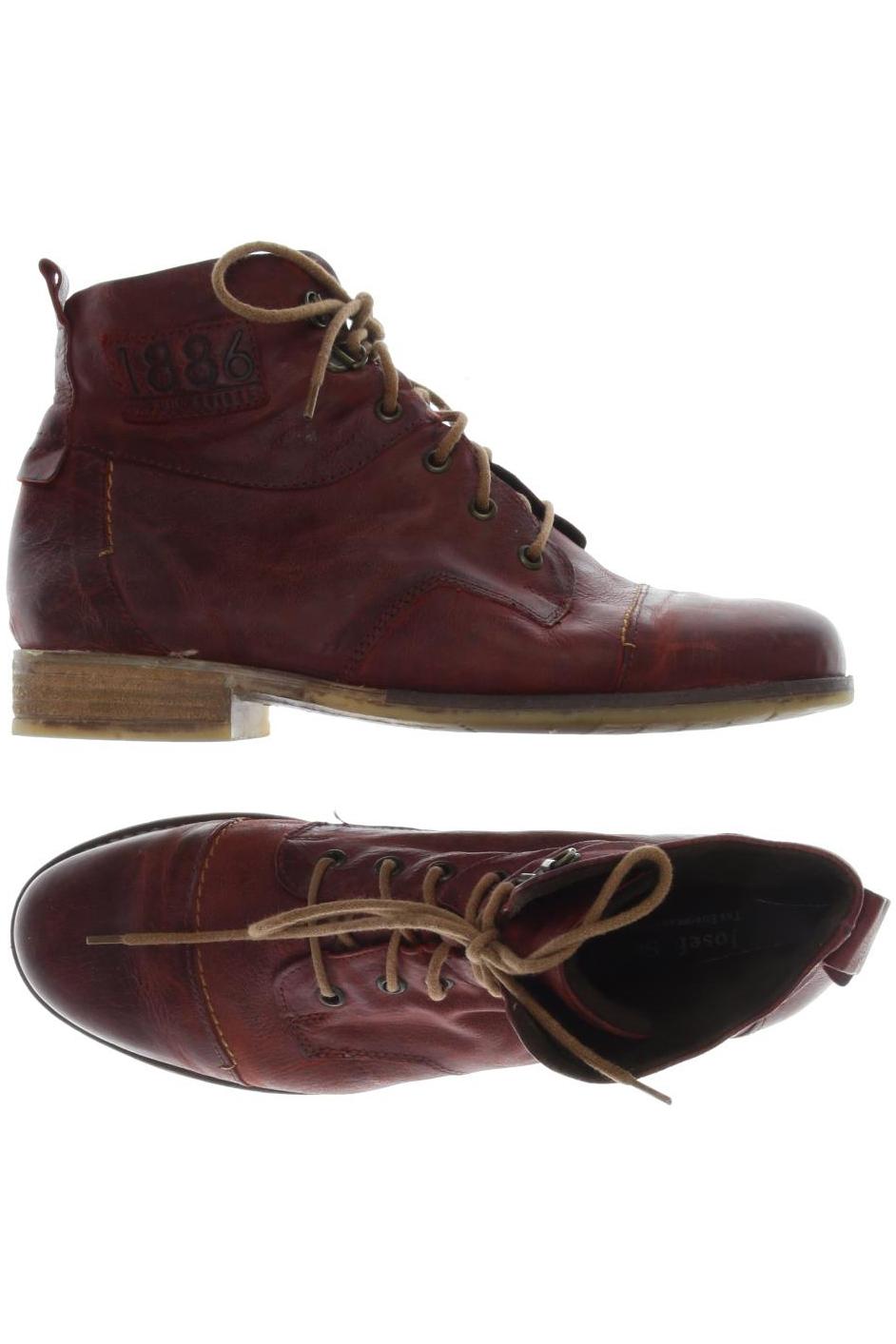 

Josef Seibel Damen Stiefelette, bordeaux, Gr. 40