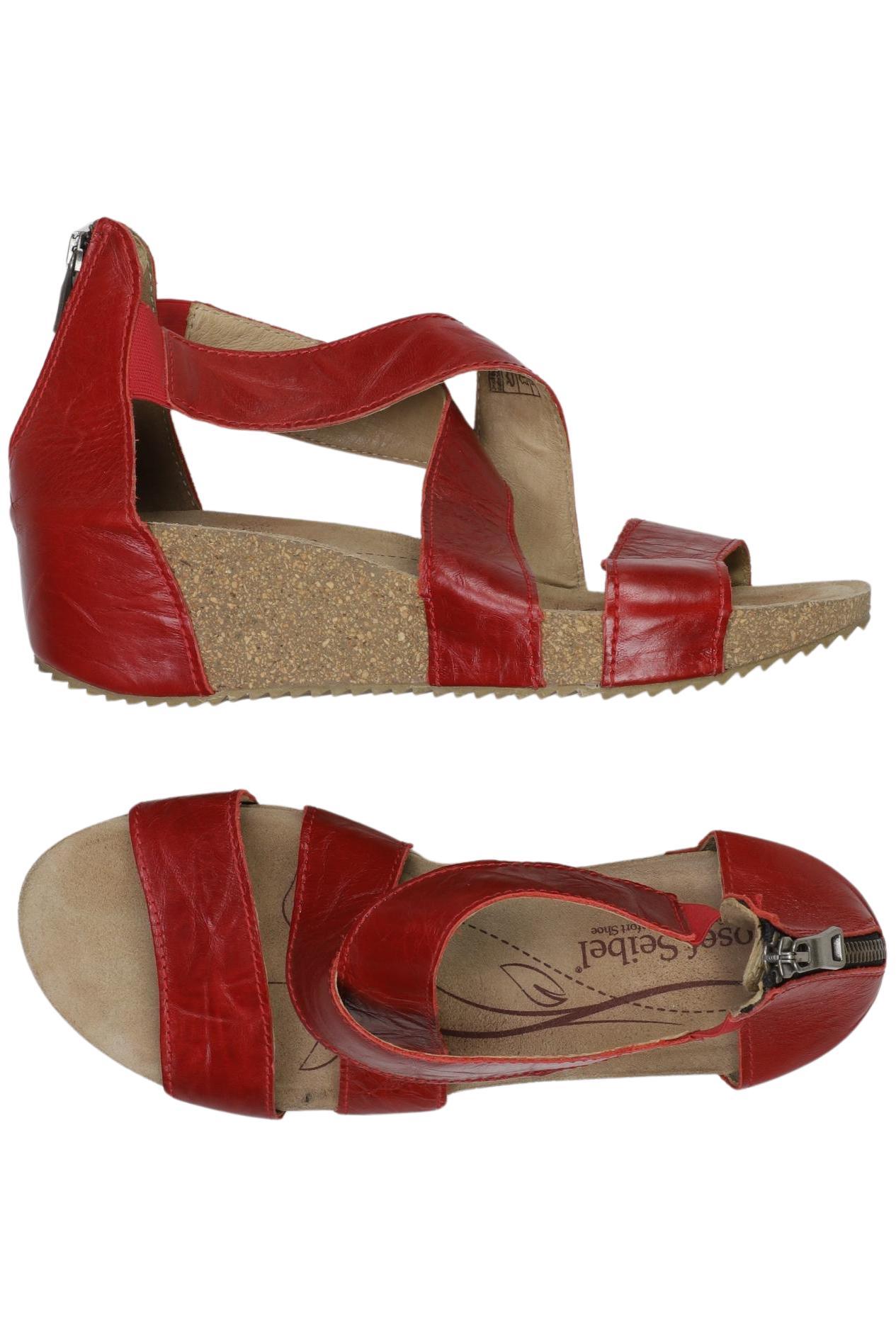 

Josef Seibel Damen Sandale, rot, Gr. 41