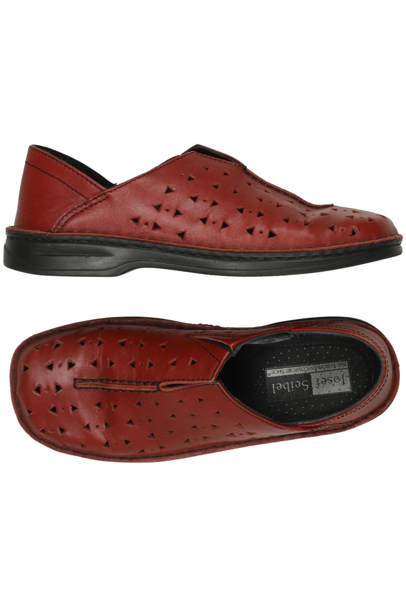 

Josef Seibel Damen Halbschuh, rot, Gr. 38