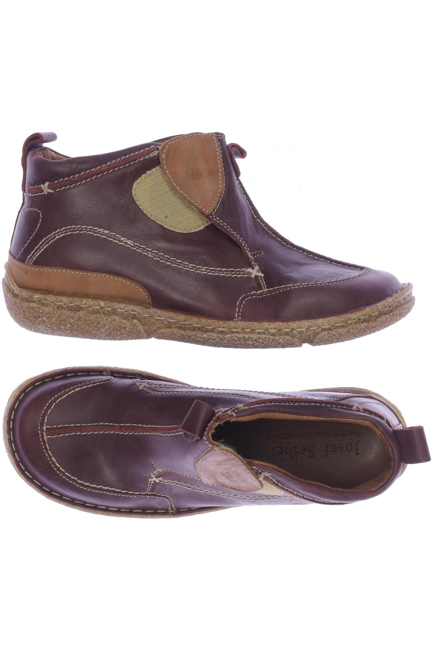 

Josef Seibel Damen Stiefelette, bordeaux, Gr. 38