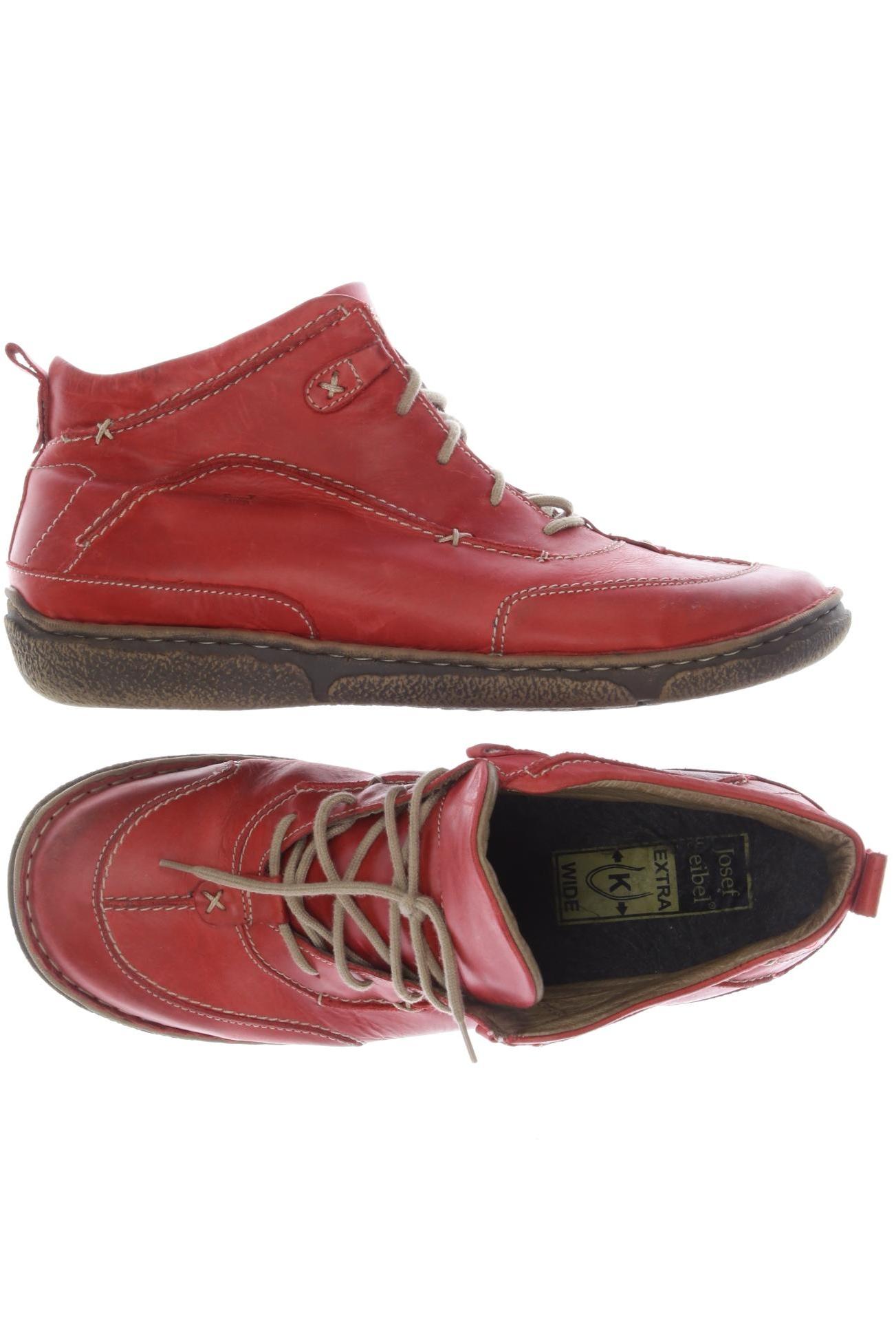 

Josef Seibel Damen Stiefelette, rot, Gr. 44