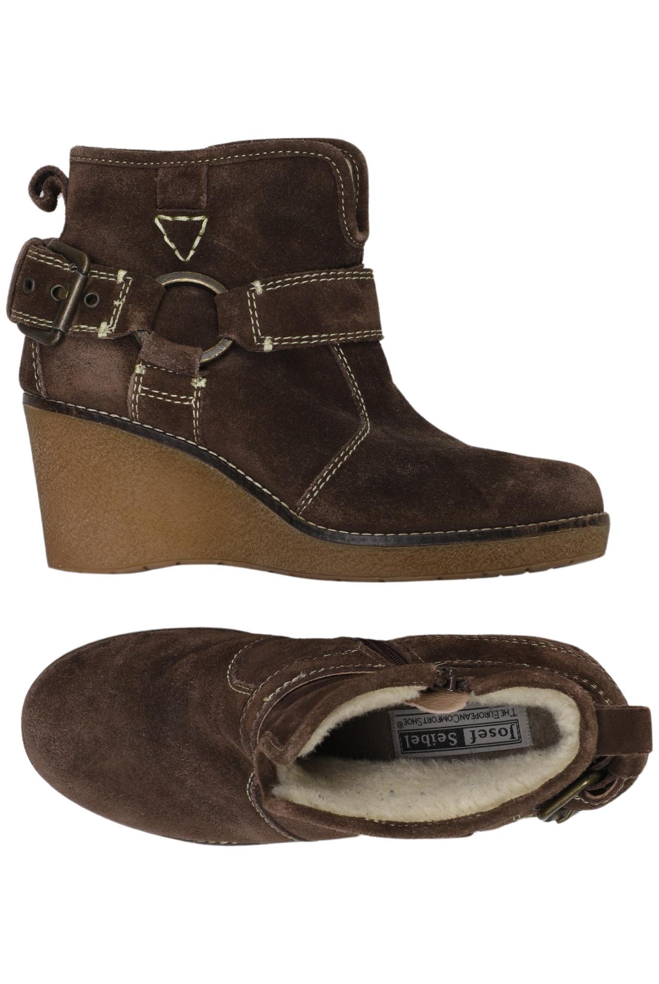 

Josef Seibel Damen Stiefelette, braun, Gr. 37