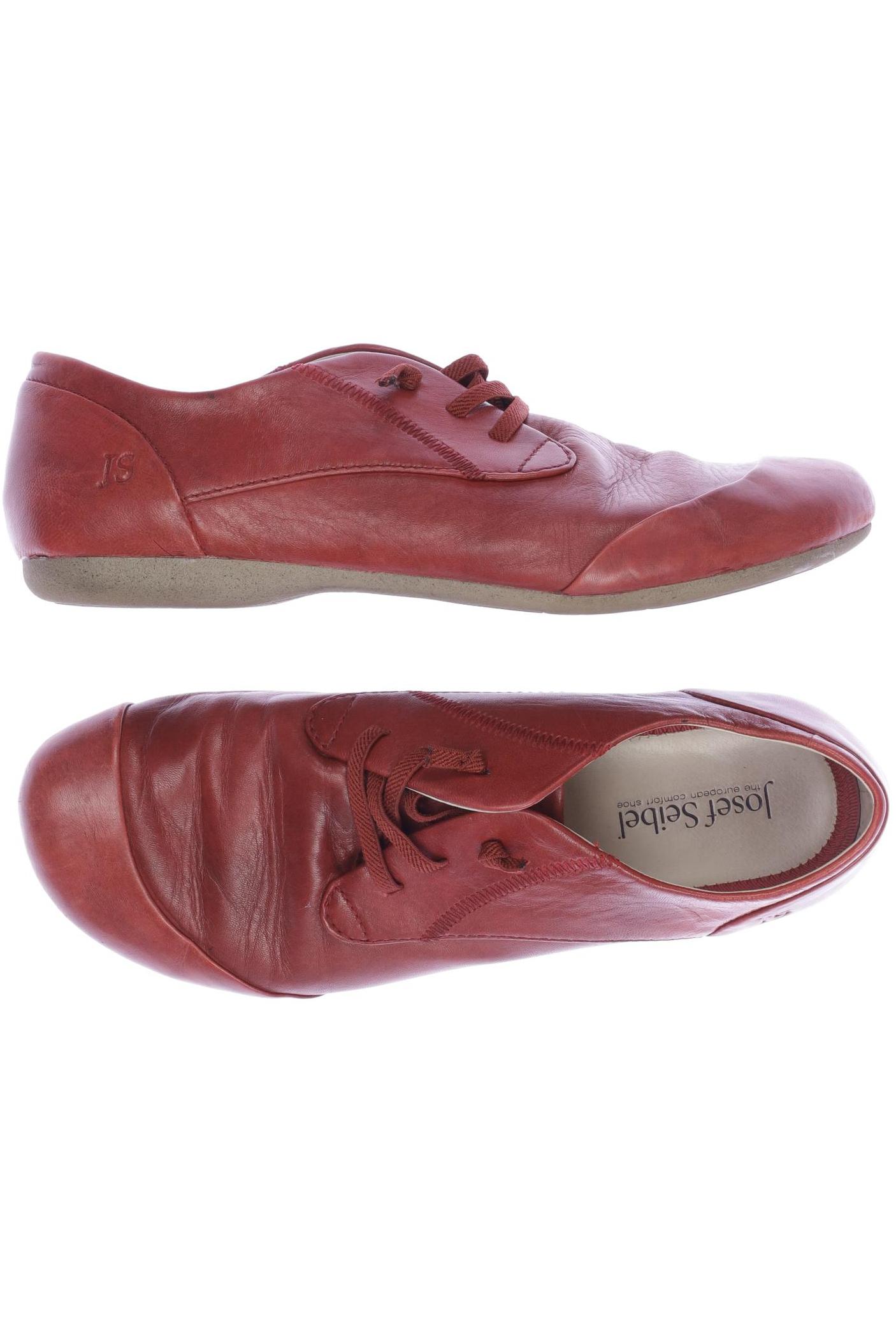 

Josef Seibel Damen Halbschuh, rot, Gr. 40