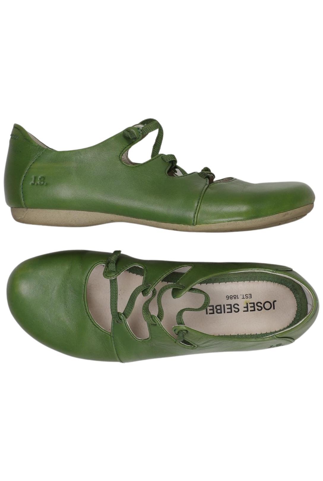 

Josef Seibel Damen Halbschuh, grün, Gr. 36