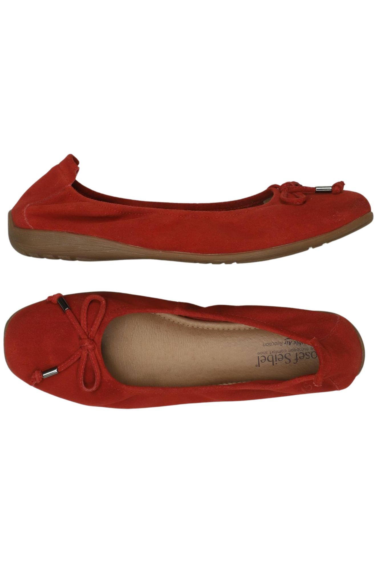 

Josef Seibel Damen Ballerinas, rot, Gr. 40
