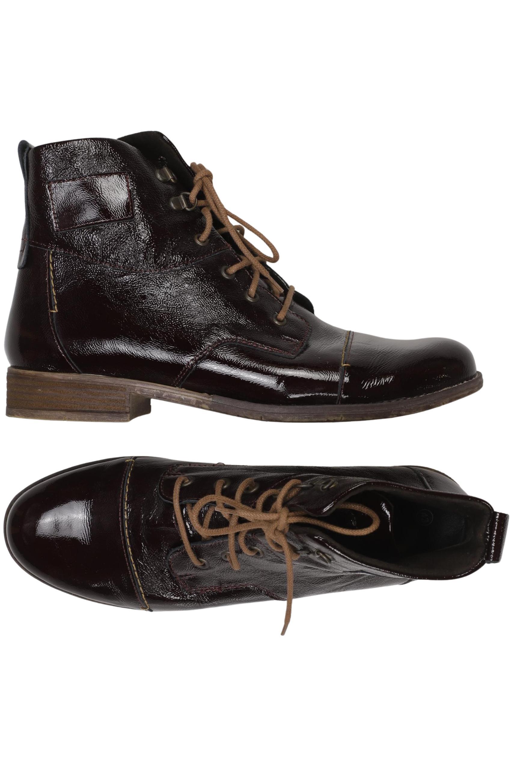 

Josef Seibel Damen Stiefelette, bordeaux, Gr. 43