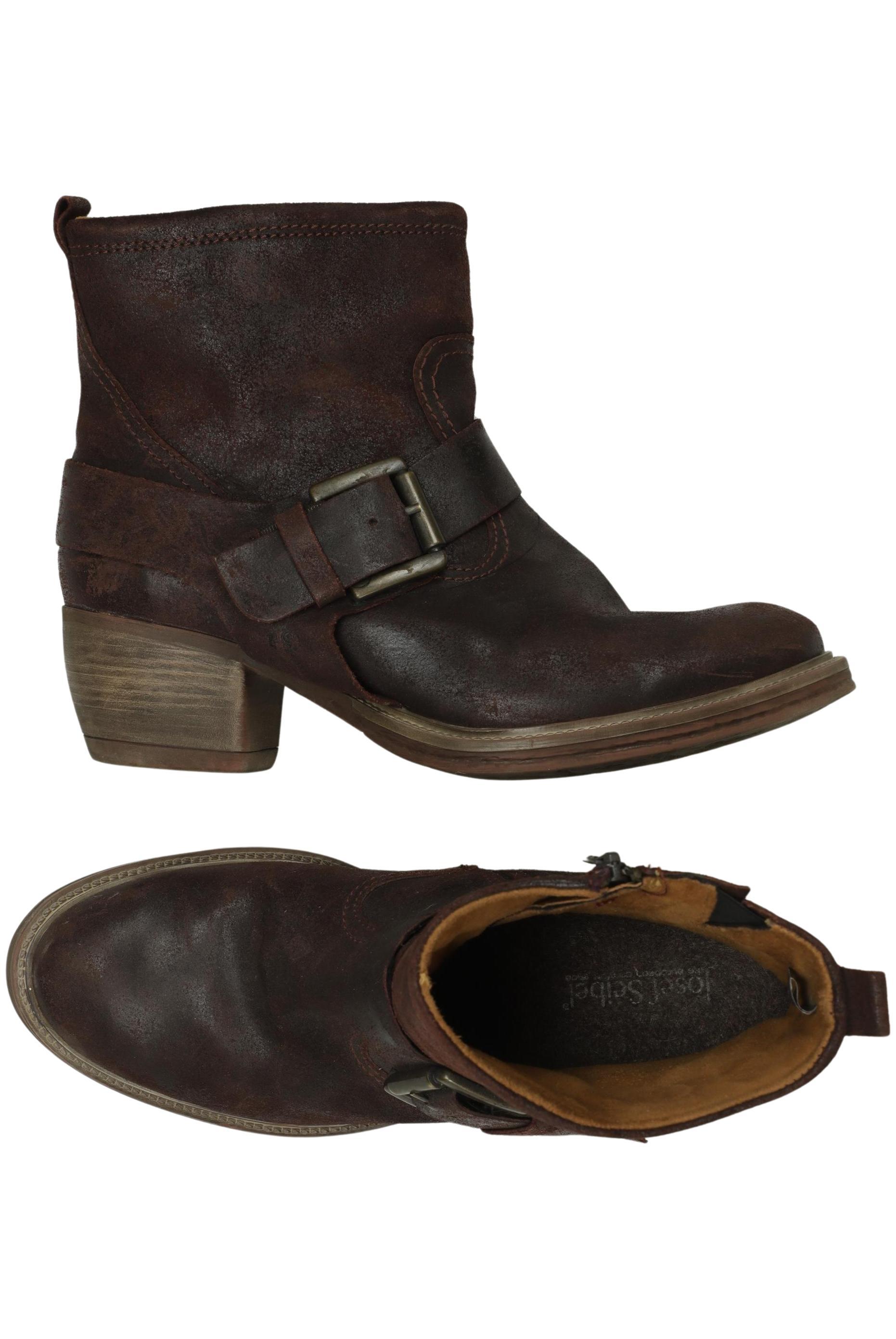 

Josef Seibel Damen Stiefelette, bordeaux, Gr. 40