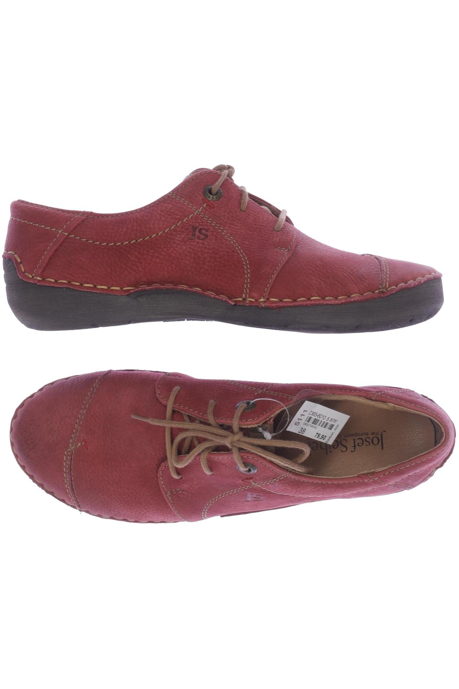

Josef Seibel Damen Halbschuh, rot, Gr. 38