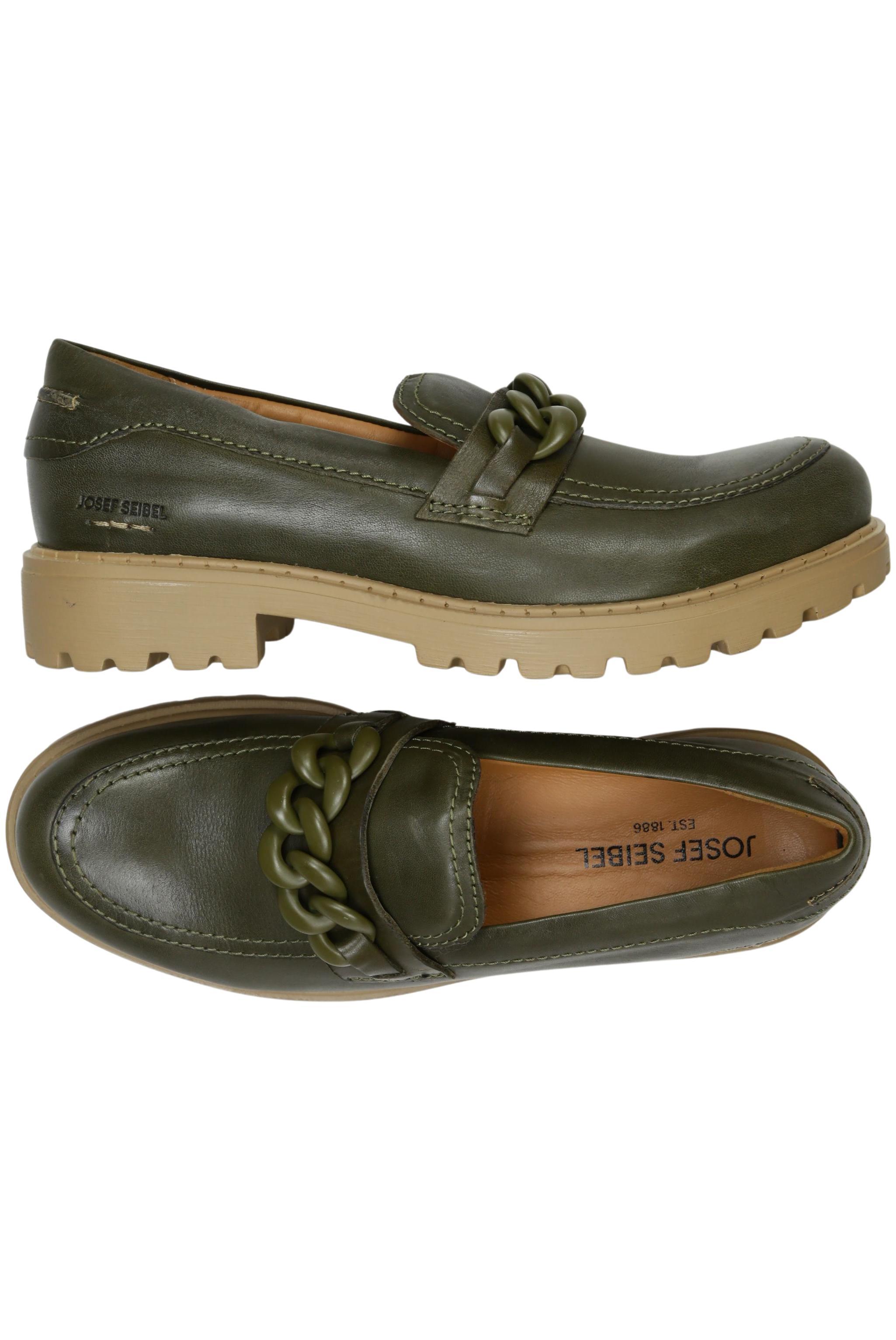 

Josef Seibel Damen Halbschuh, grün, Gr. 40