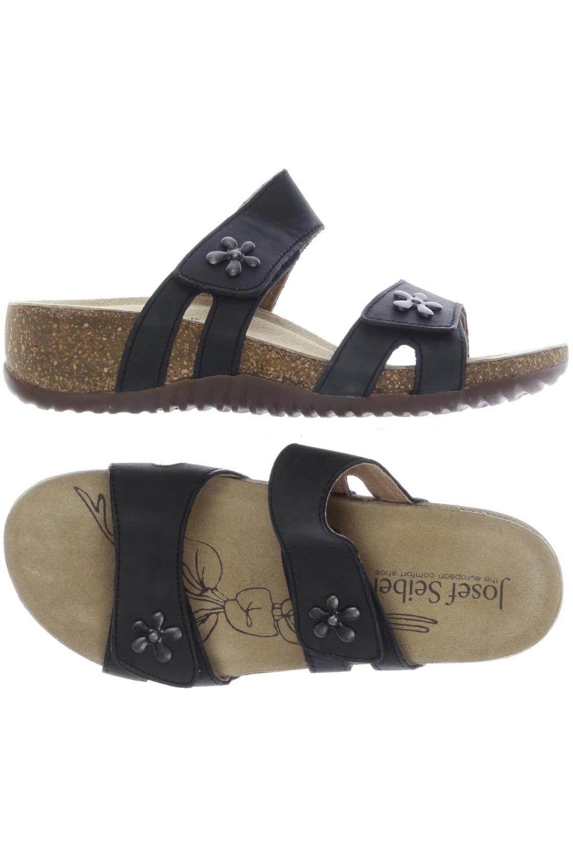 

Josef Seibel Damen Sandale, schwarz, Gr. 36