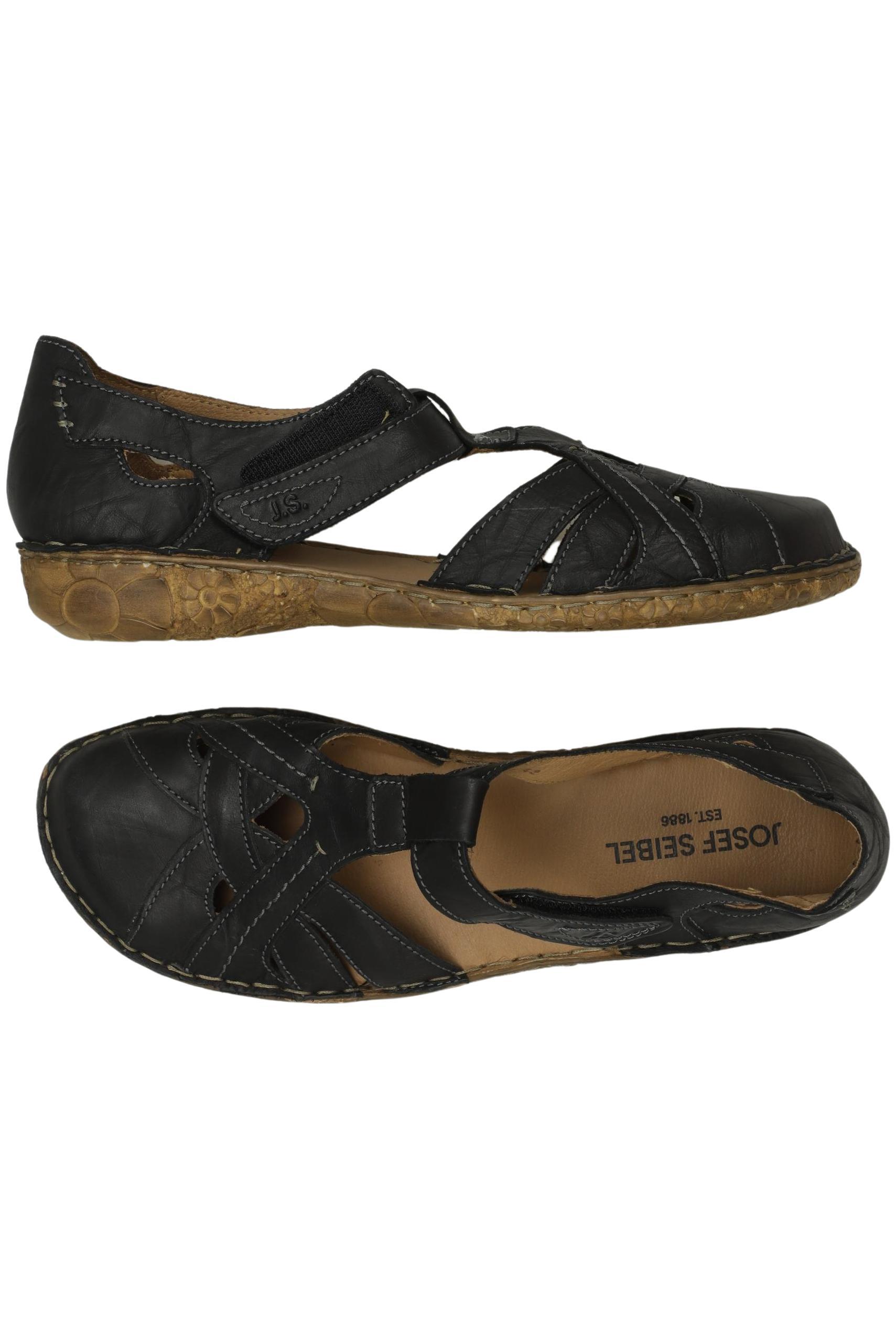 

Josef Seibel Damen Sandale, schwarz, Gr. 42