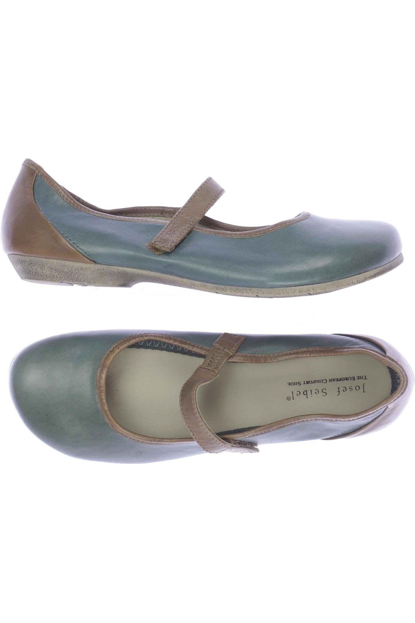 

Josef Seibel Damen Ballerinas, türkis, Gr. 39