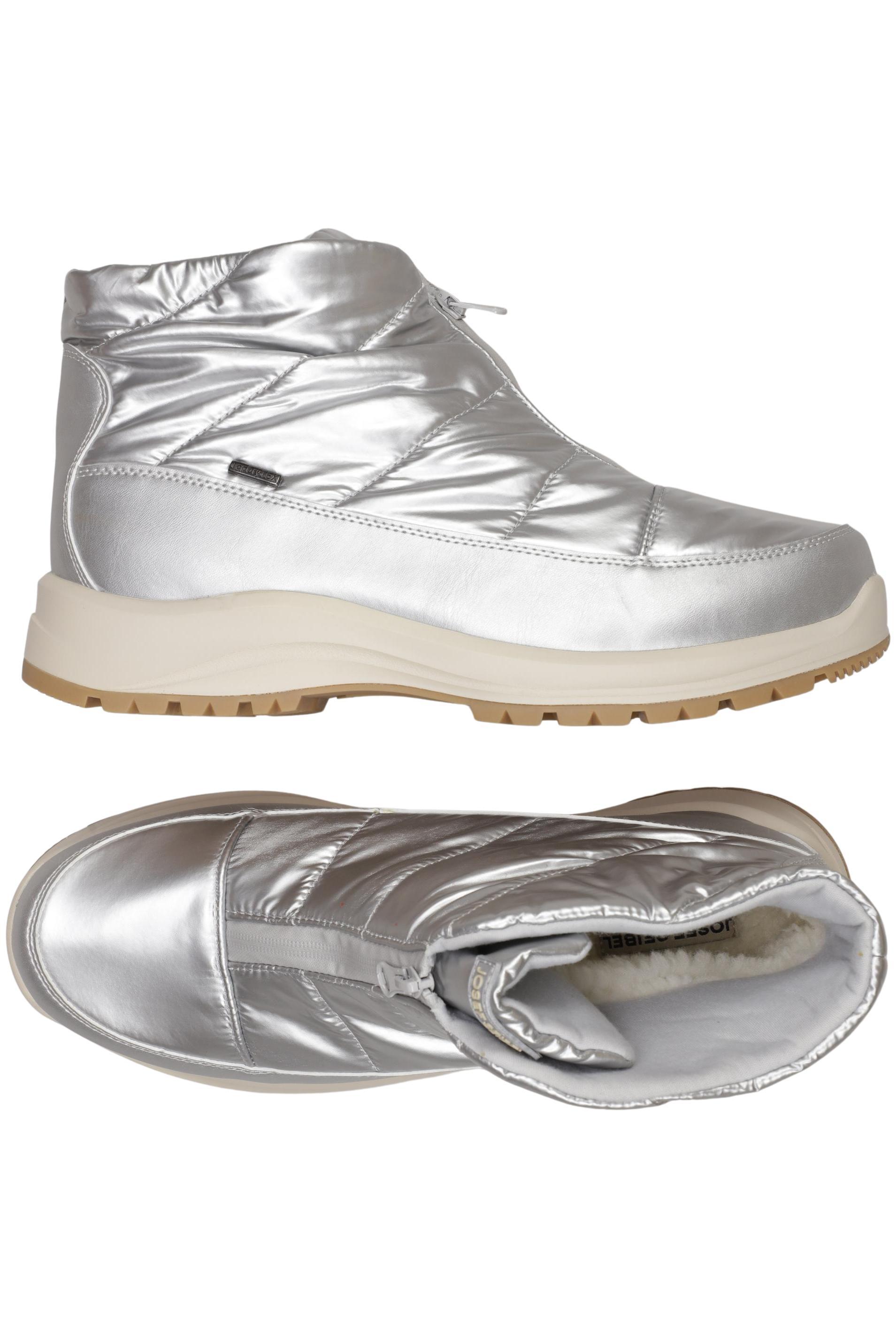 

Josef Seibel Damen Stiefelette, silber, Gr. 45