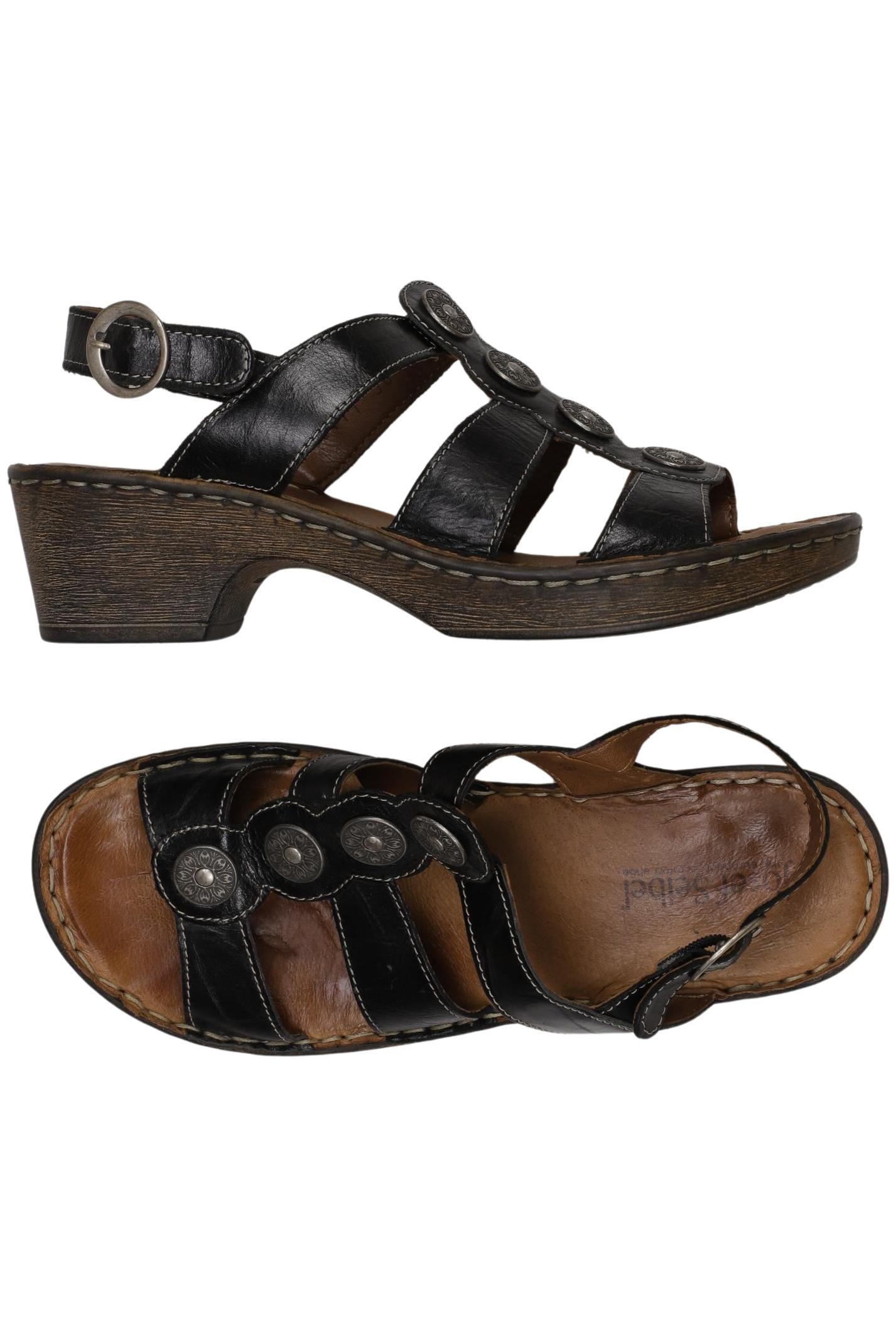 

Josef Seibel Damen Sandale, schwarz, Gr. 38