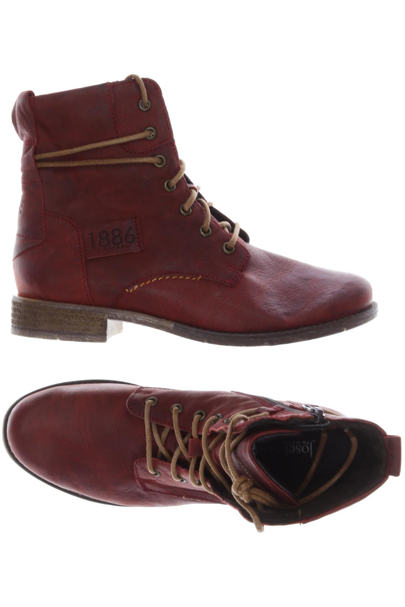 

Josef Seibel Damen Stiefelette, bordeaux, Gr. 38