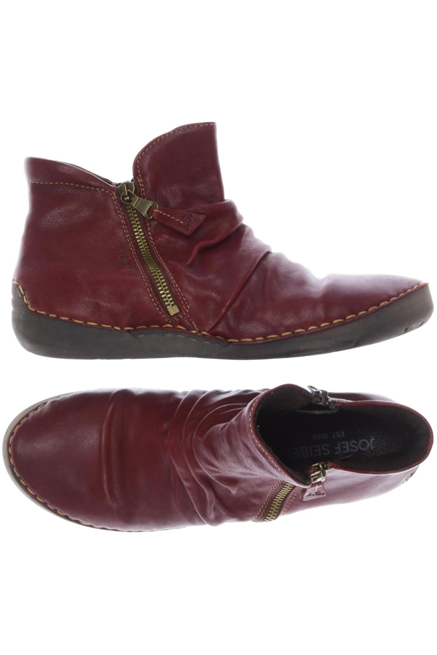 

Josef Seibel Damen Stiefelette, bordeaux, Gr. 39