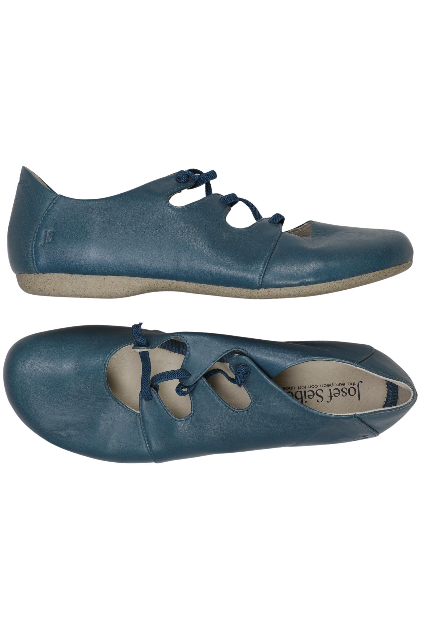 

Josef Seibel Damen Halbschuh, blau, Gr. 42