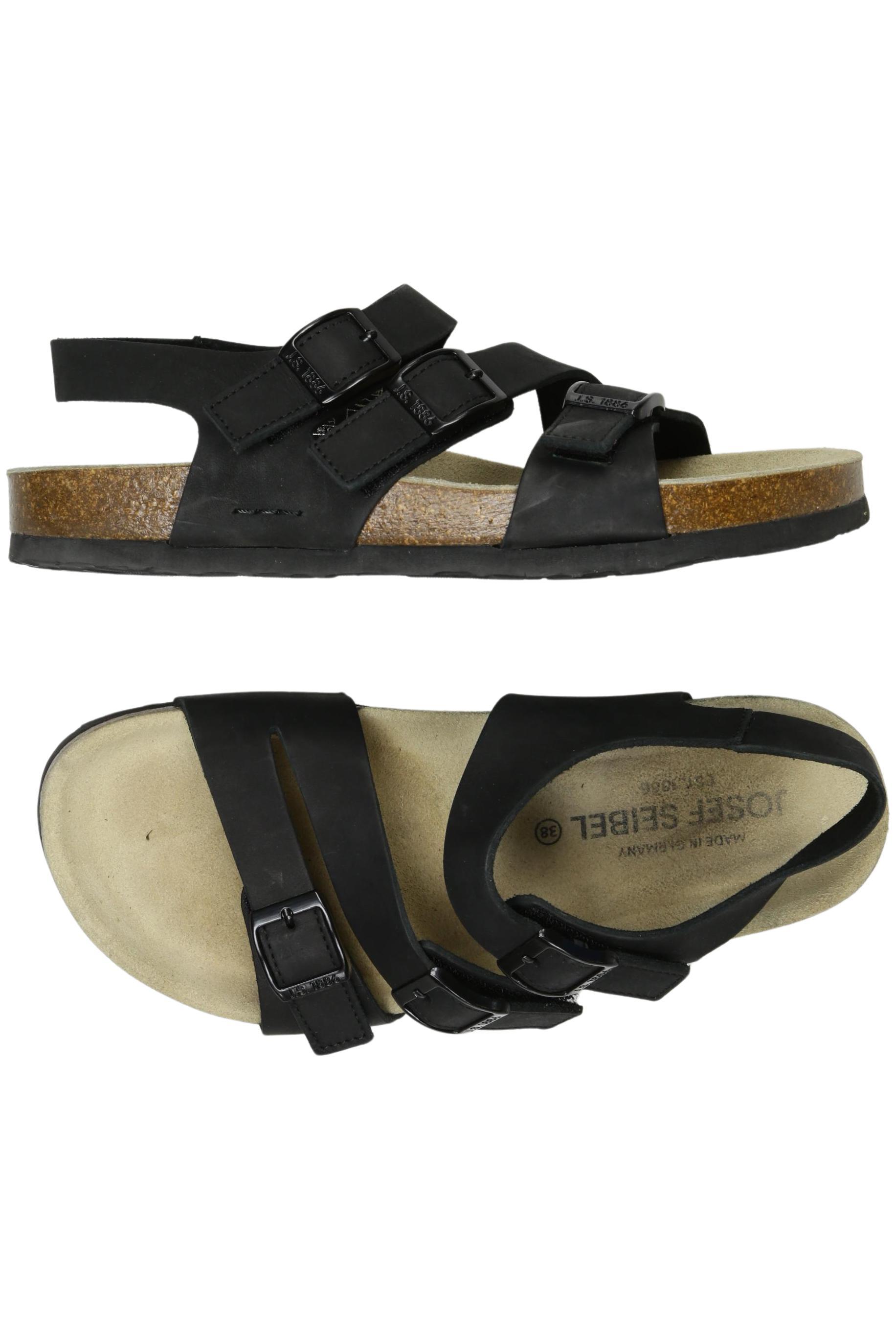 

Josef Seibel Damen Sandale, schwarz, Gr. 38