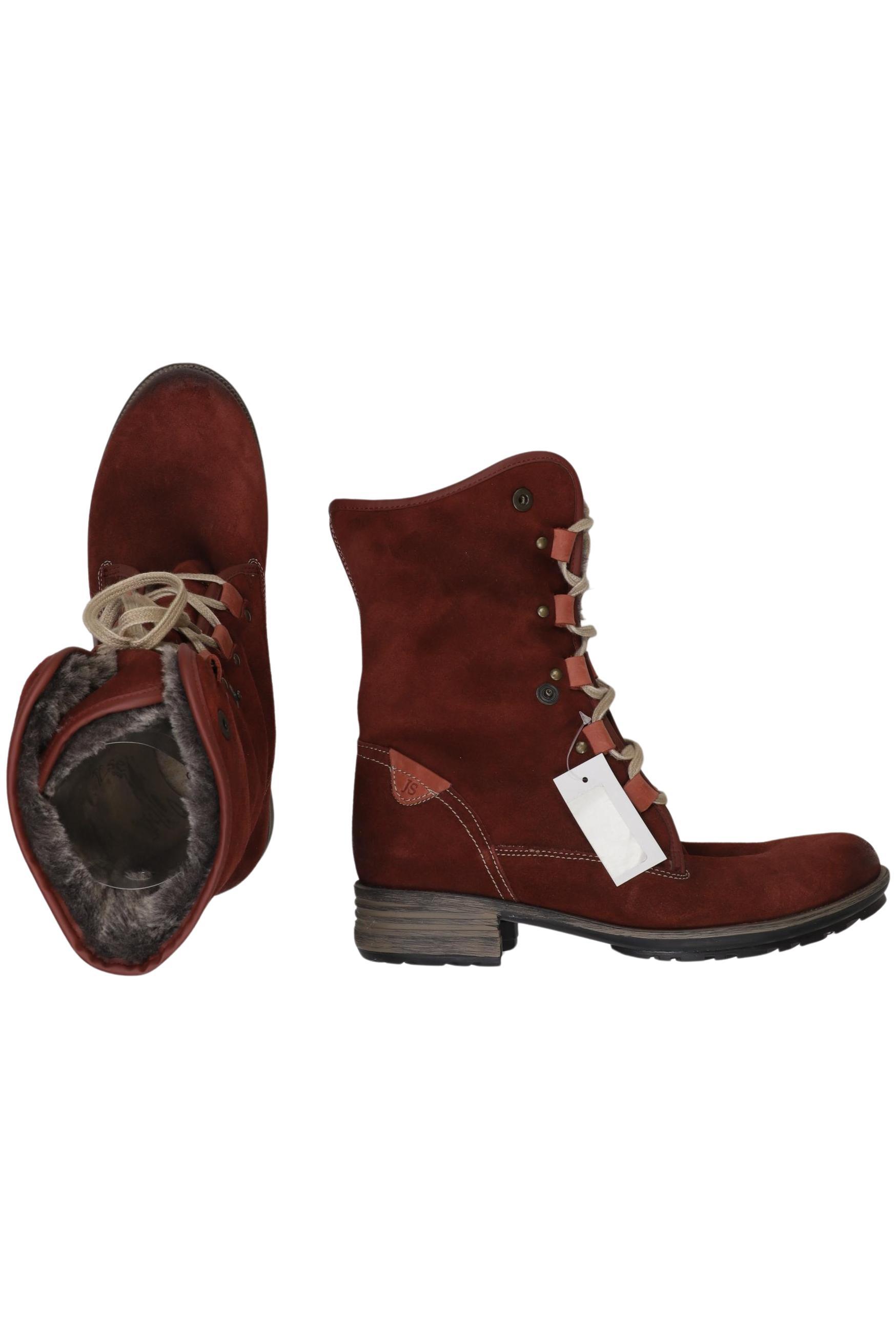 

Josef Seibel Damen Stiefel, rot, Gr. 42