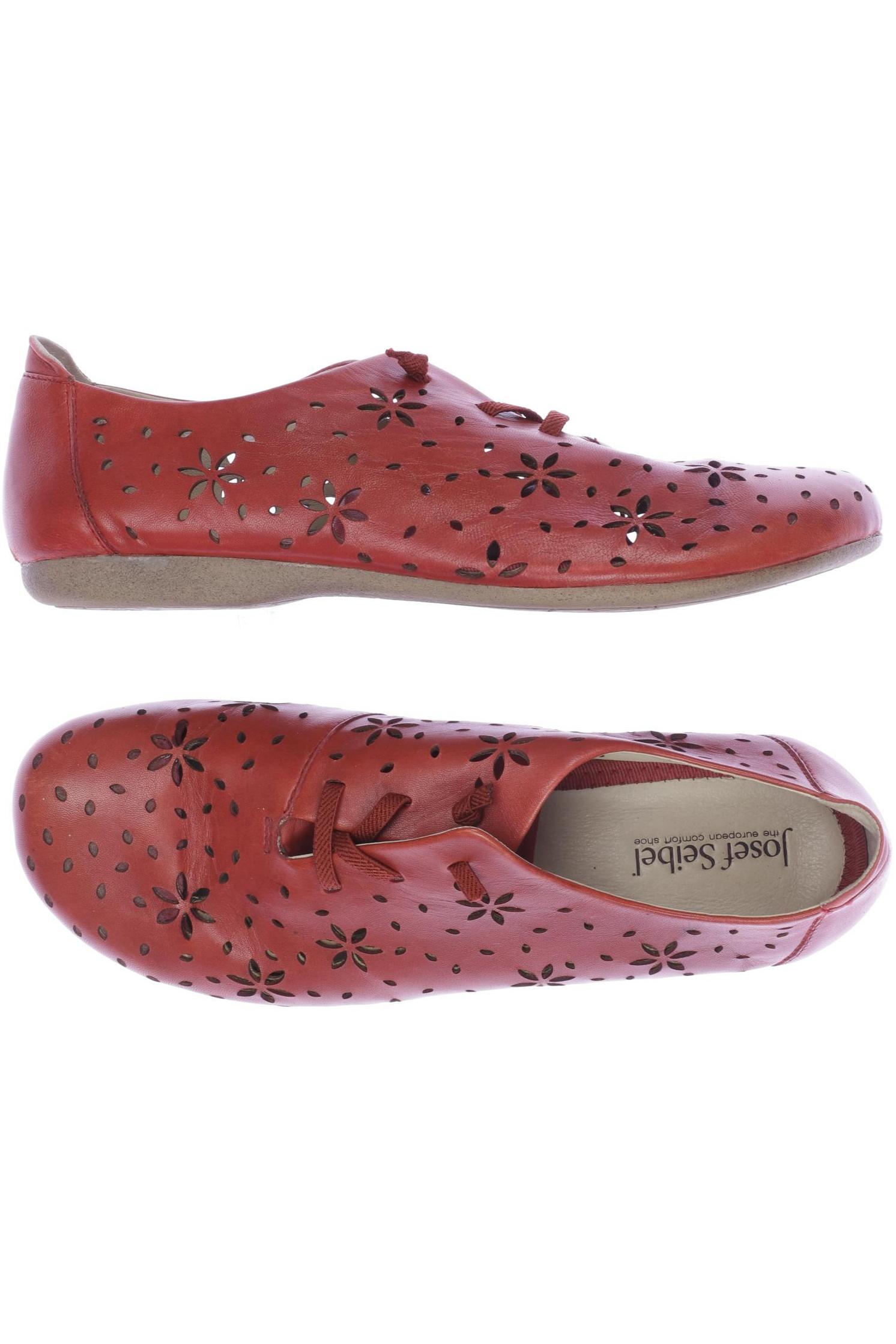 

Josef Seibel Damen Halbschuh, rot, Gr. 40