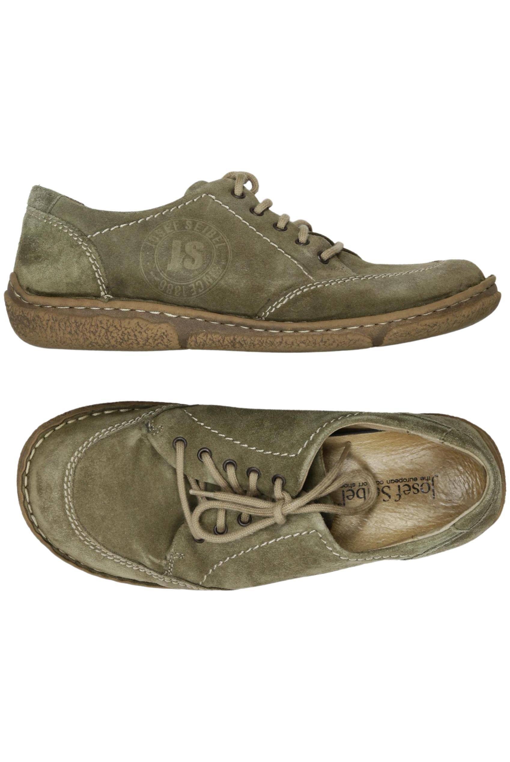 

Josef Seibel Damen Halbschuh, grün, Gr. 36