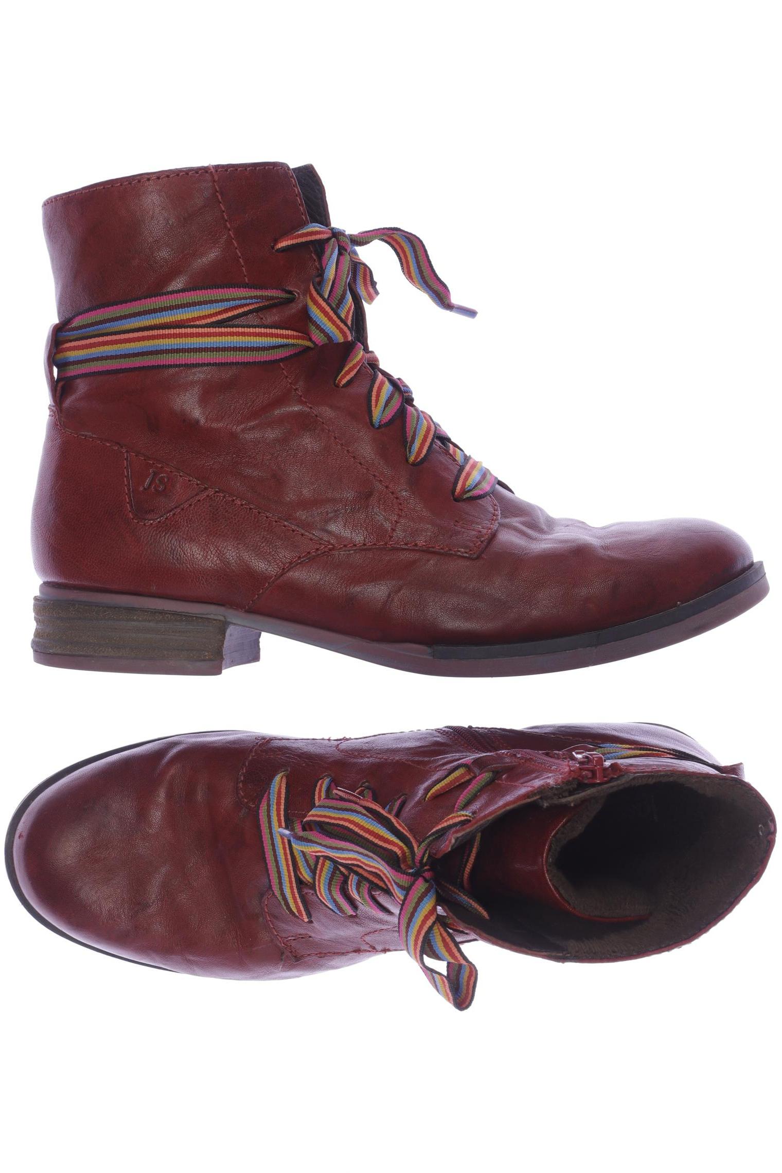 

Josef Seibel Damen Stiefelette, rot, Gr. 41