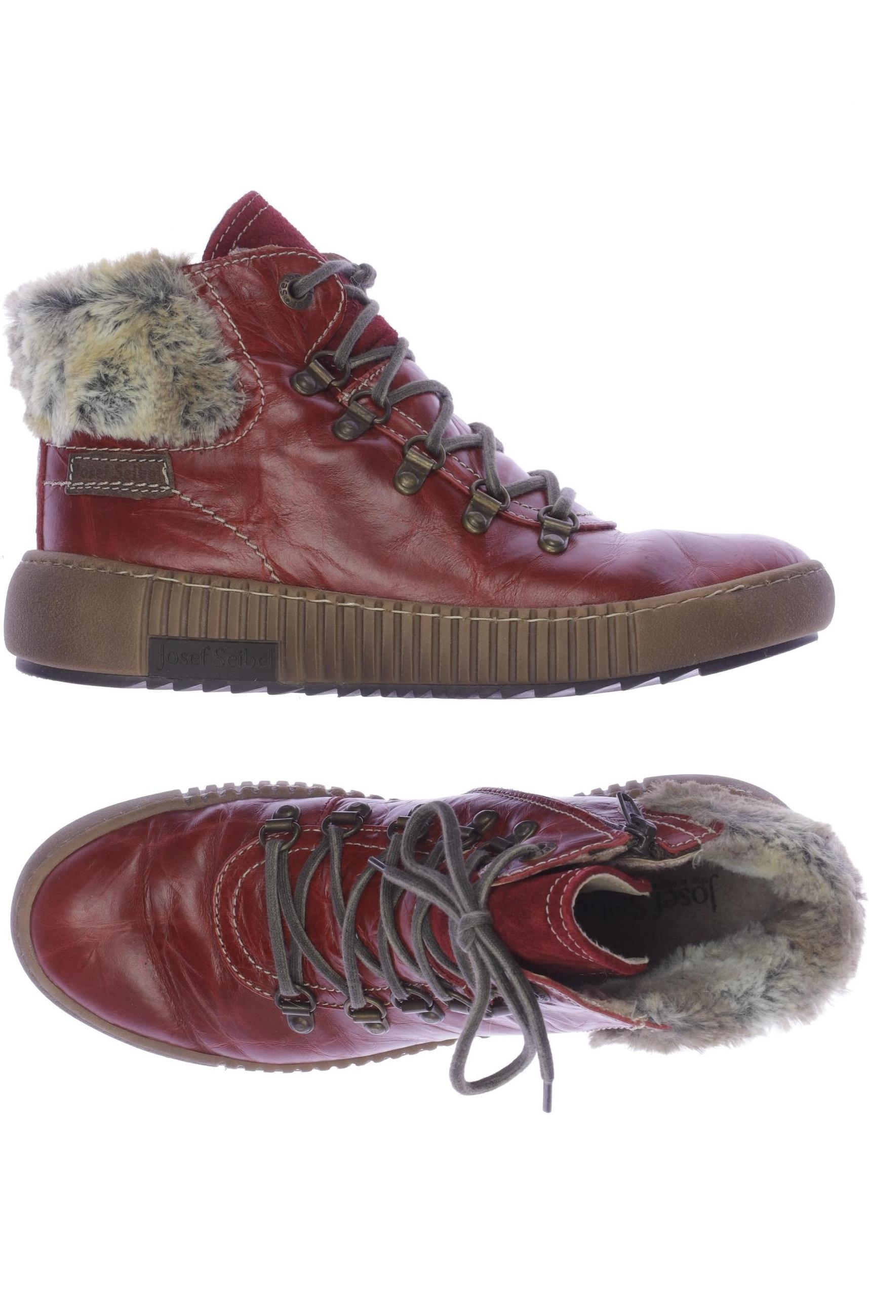 

Josef Seibel Damen Stiefelette, rot, Gr. 37