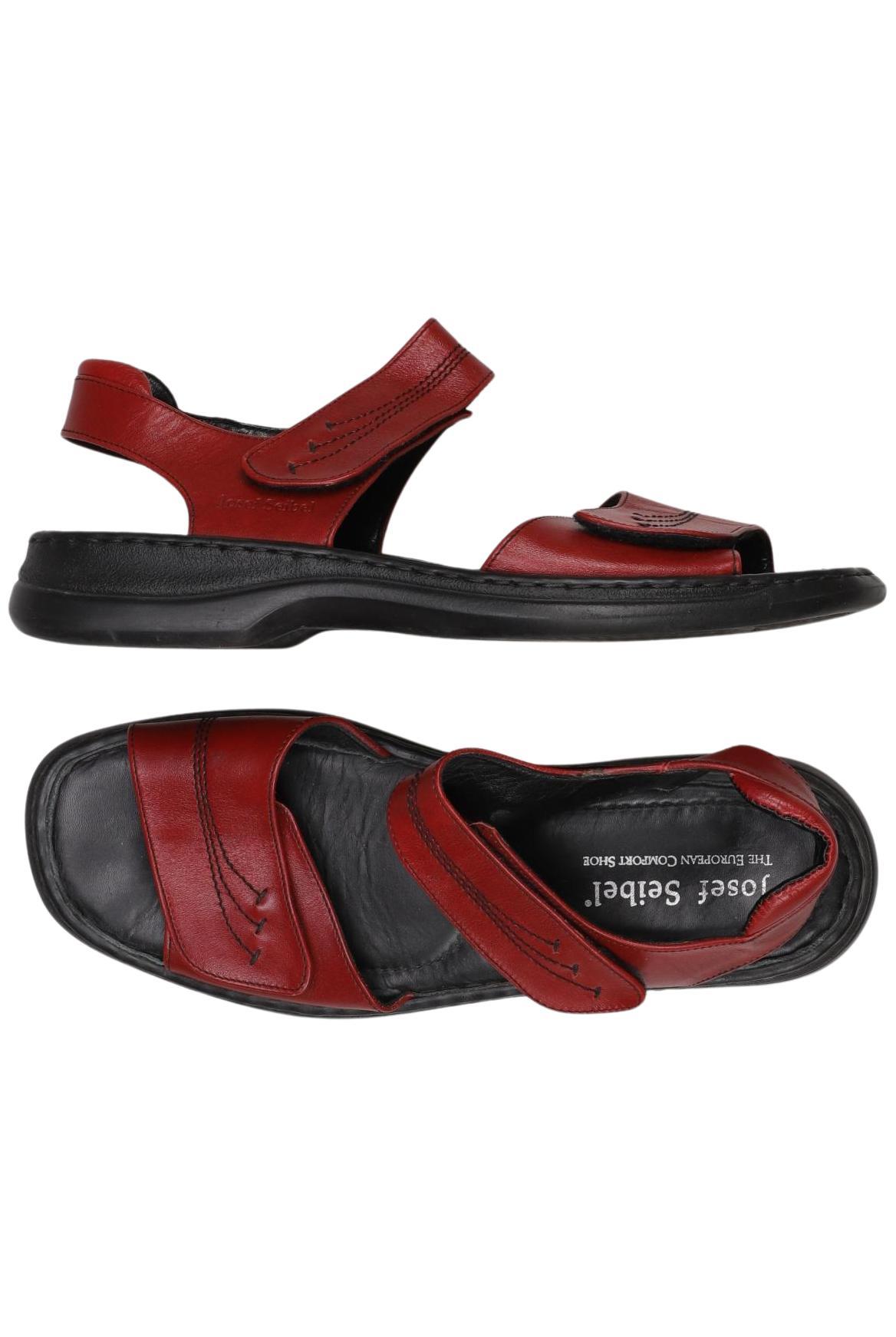 

Josef Seibel Damen Sandale, rot, Gr. 41
