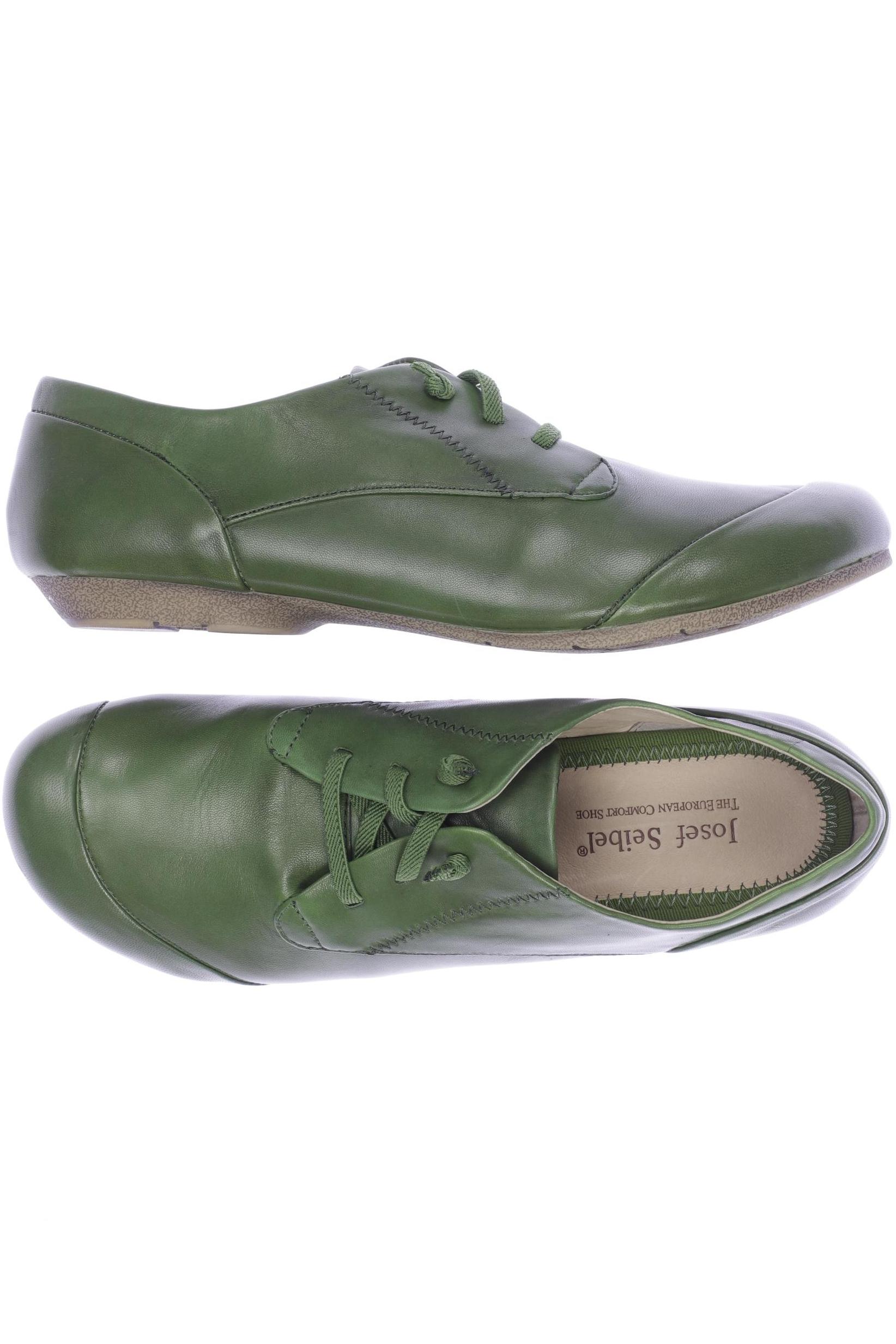 

Josef Seibel Damen Halbschuh, grün, Gr. 41