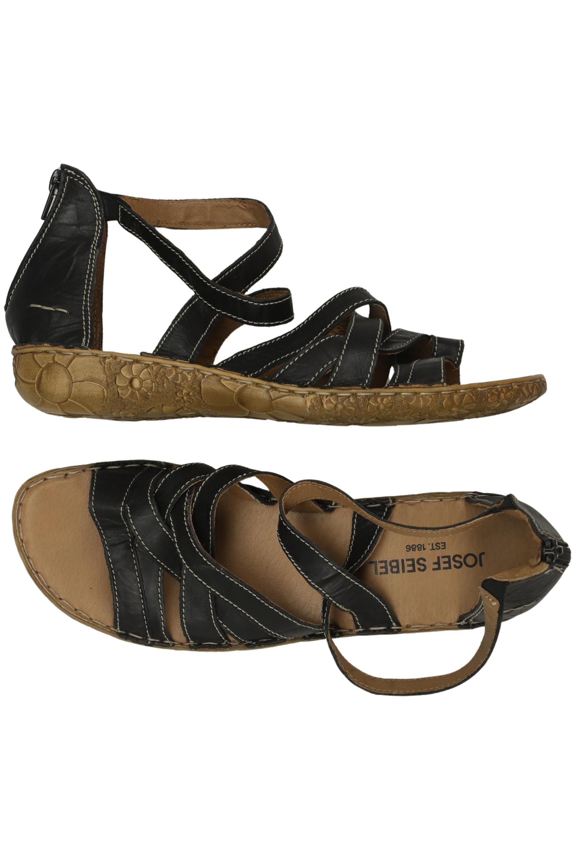 

Josef Seibel Damen Sandale, schwarz, Gr. 41