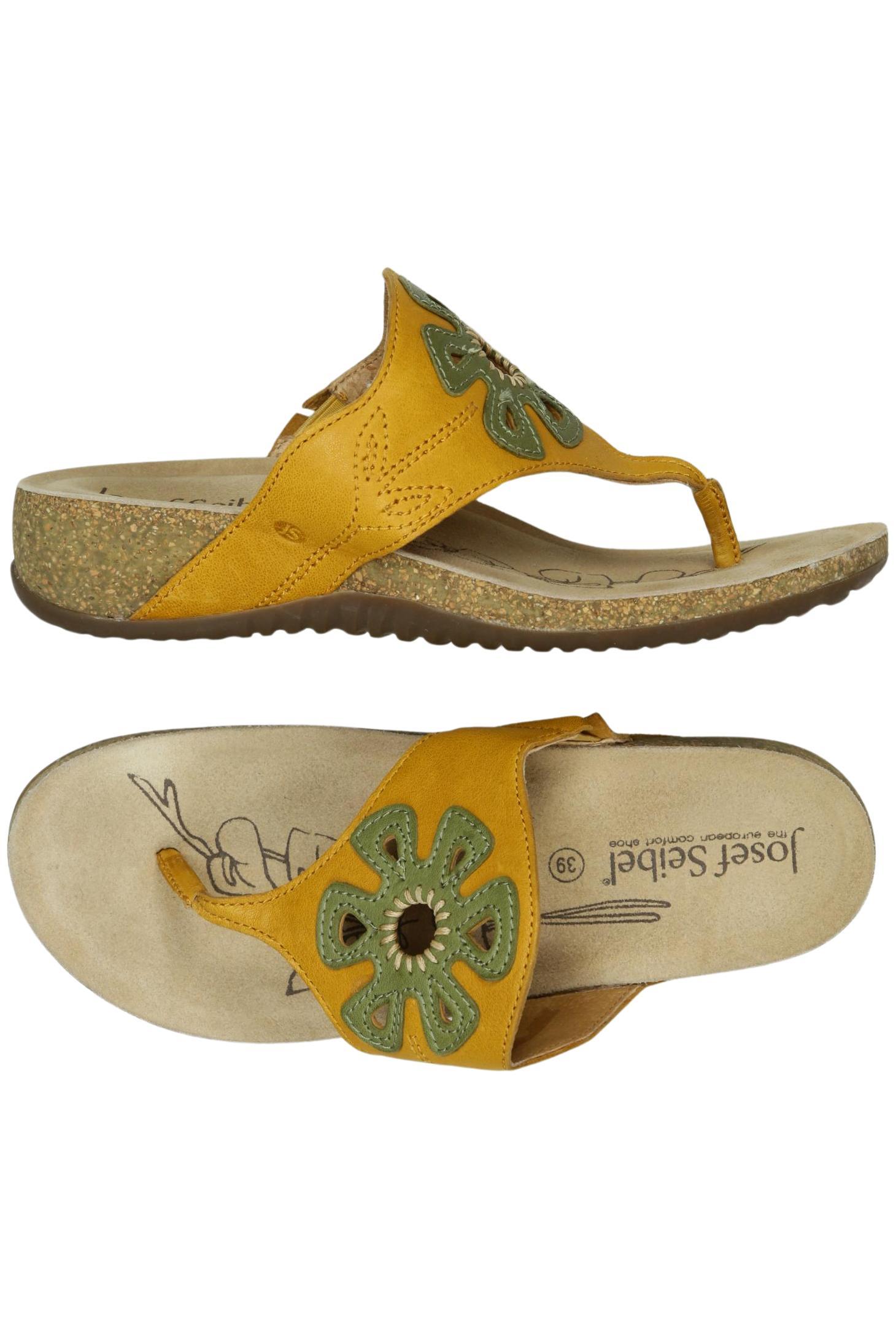 

Josef Seibel Damen Sandale, gelb, Gr. 39