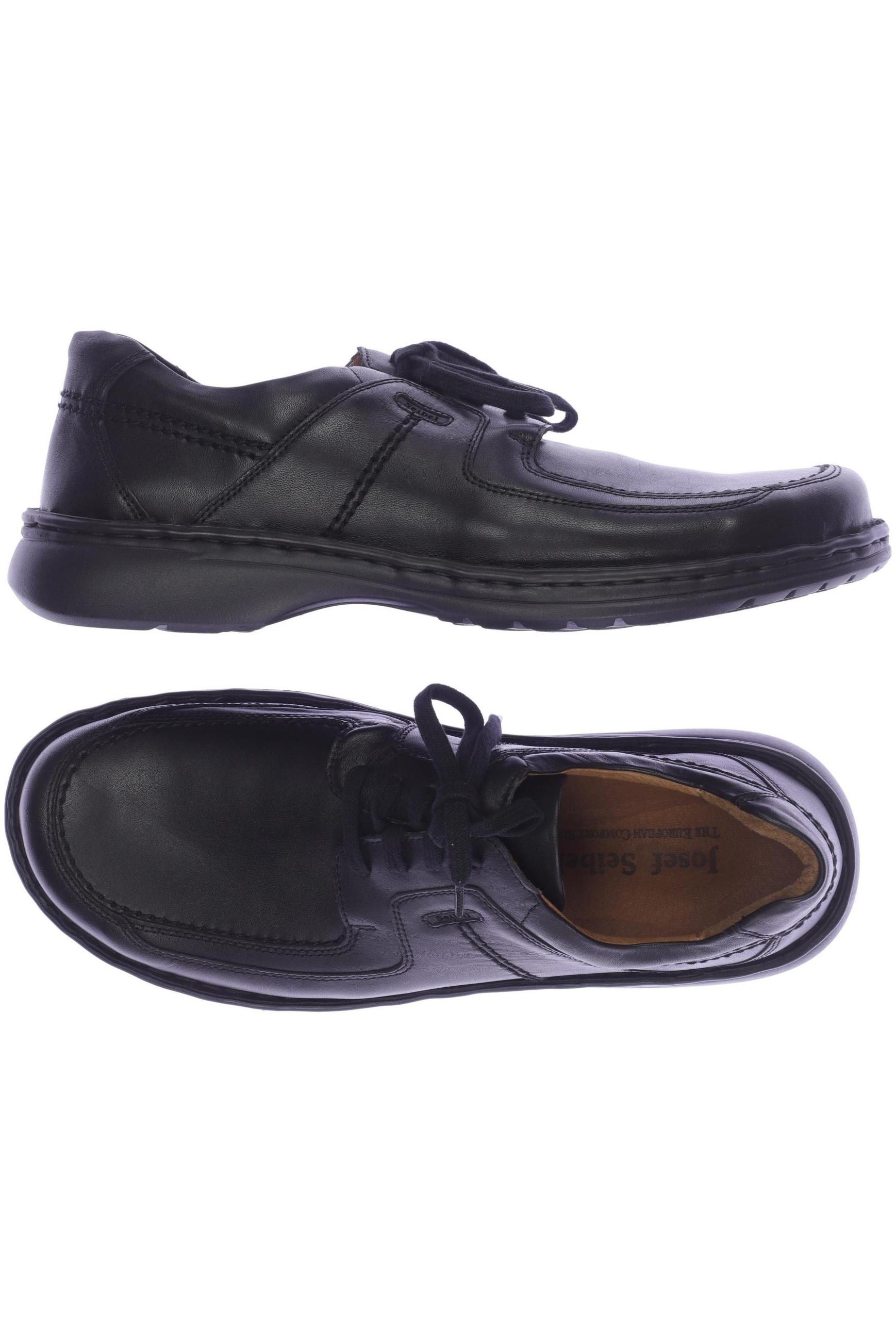 

Josef Seibel Herren Halbschuh, schwarz, Gr. 44