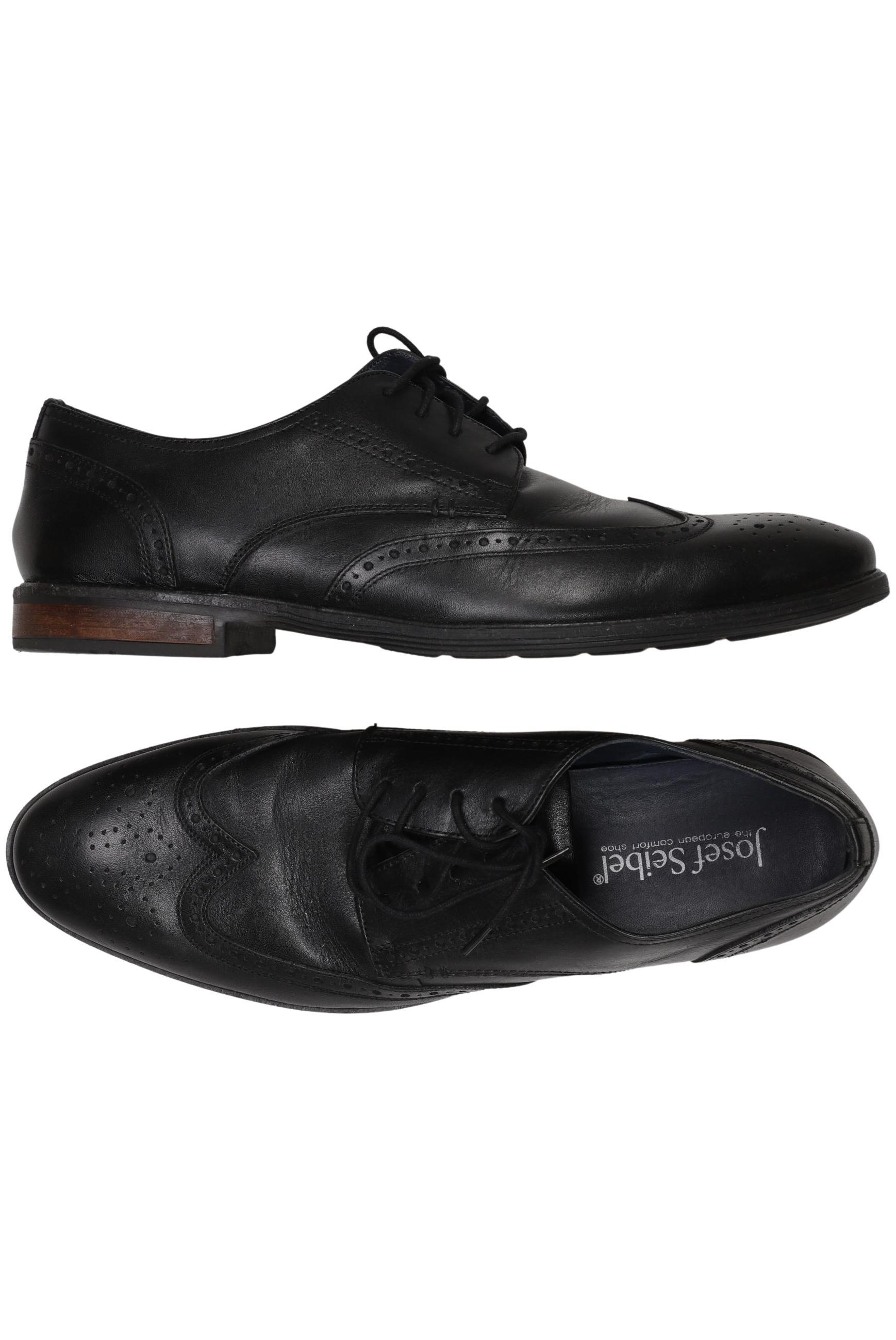 

Josef Seibel Herren Halbschuh, schwarz, Gr. 46