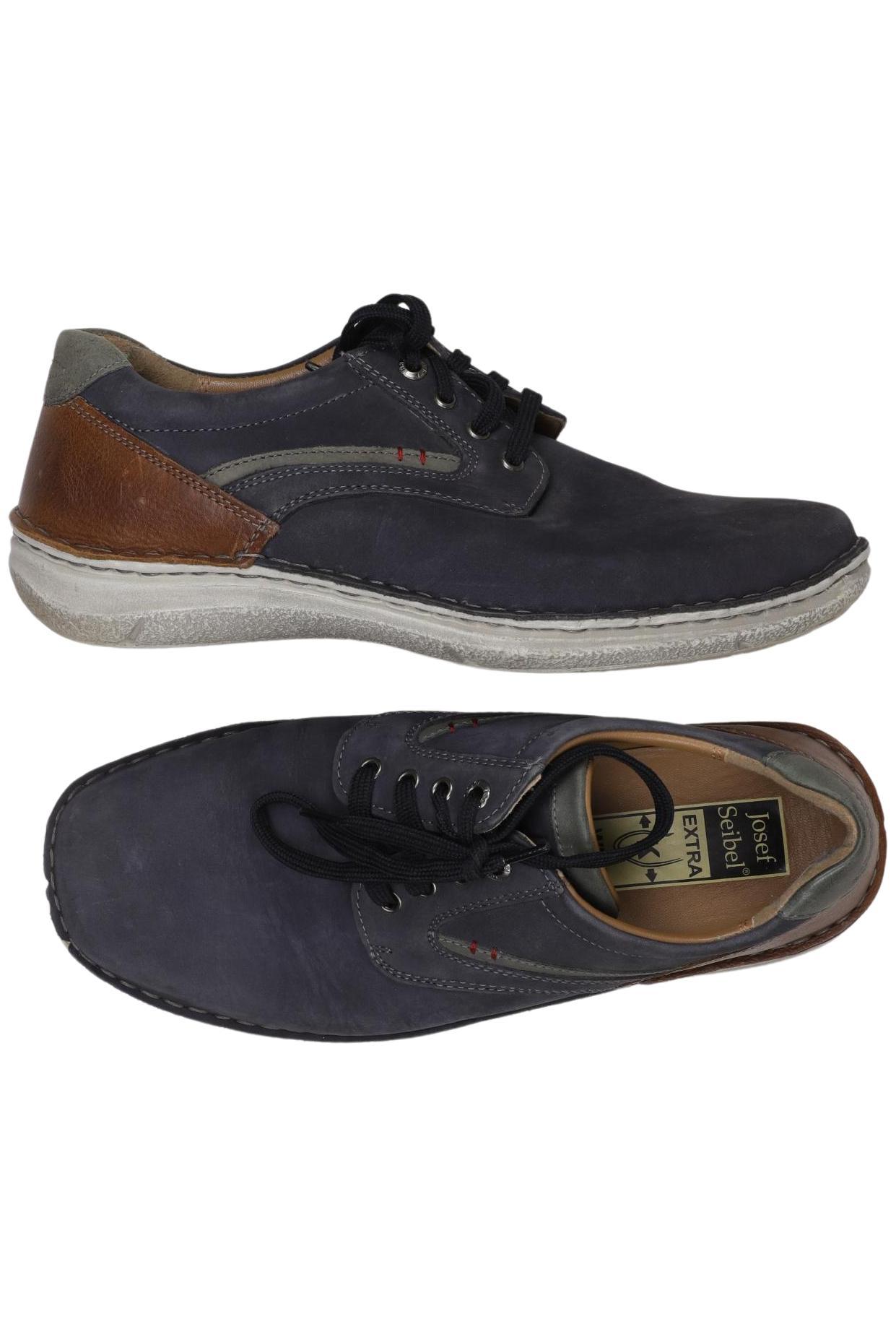 Thumbnail - Josef Seibel Herren Halbschuh, marineblau, Gr. 42