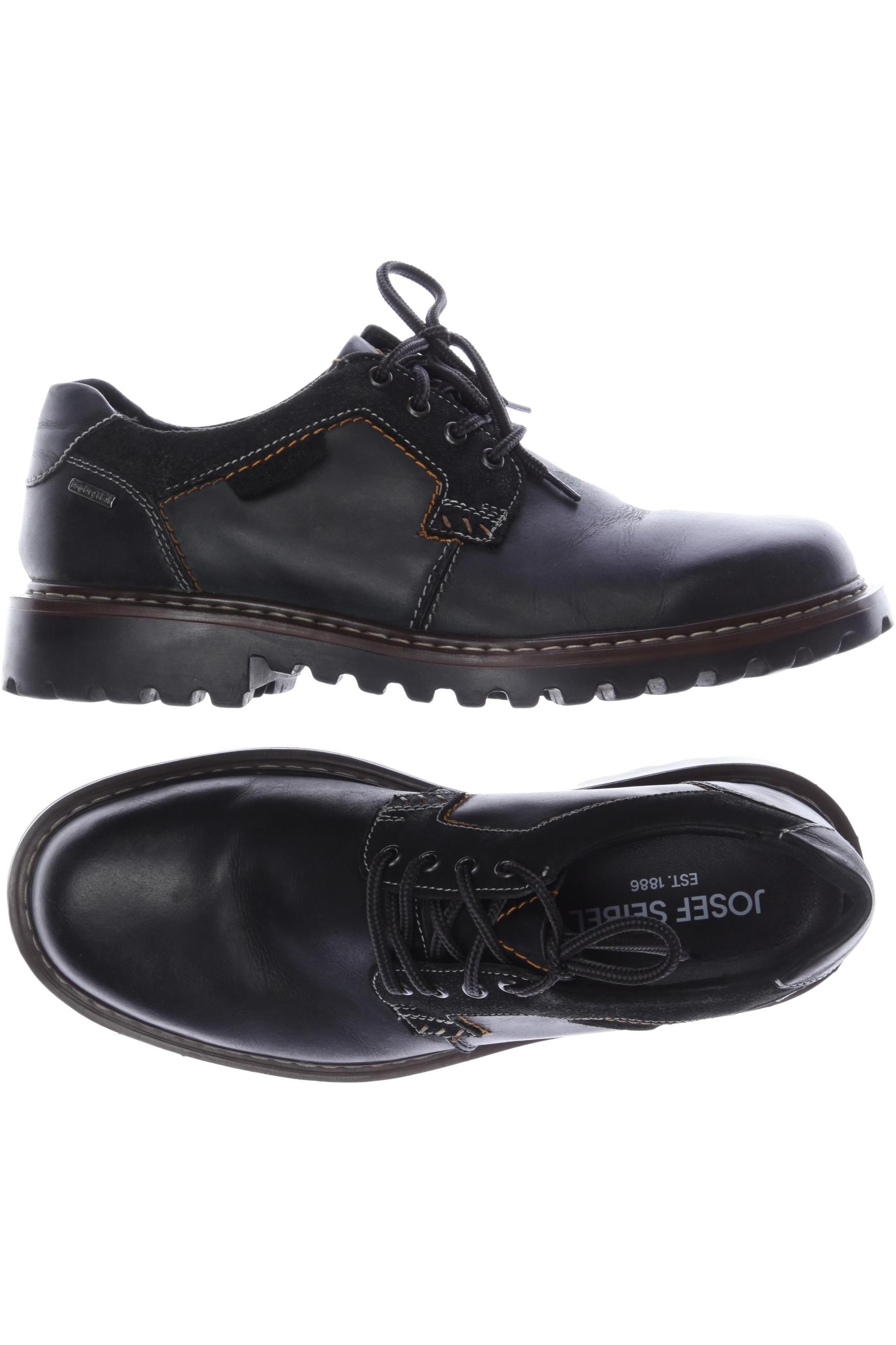 

Josef Seibel Herren Halbschuh, schwarz, Gr. 46