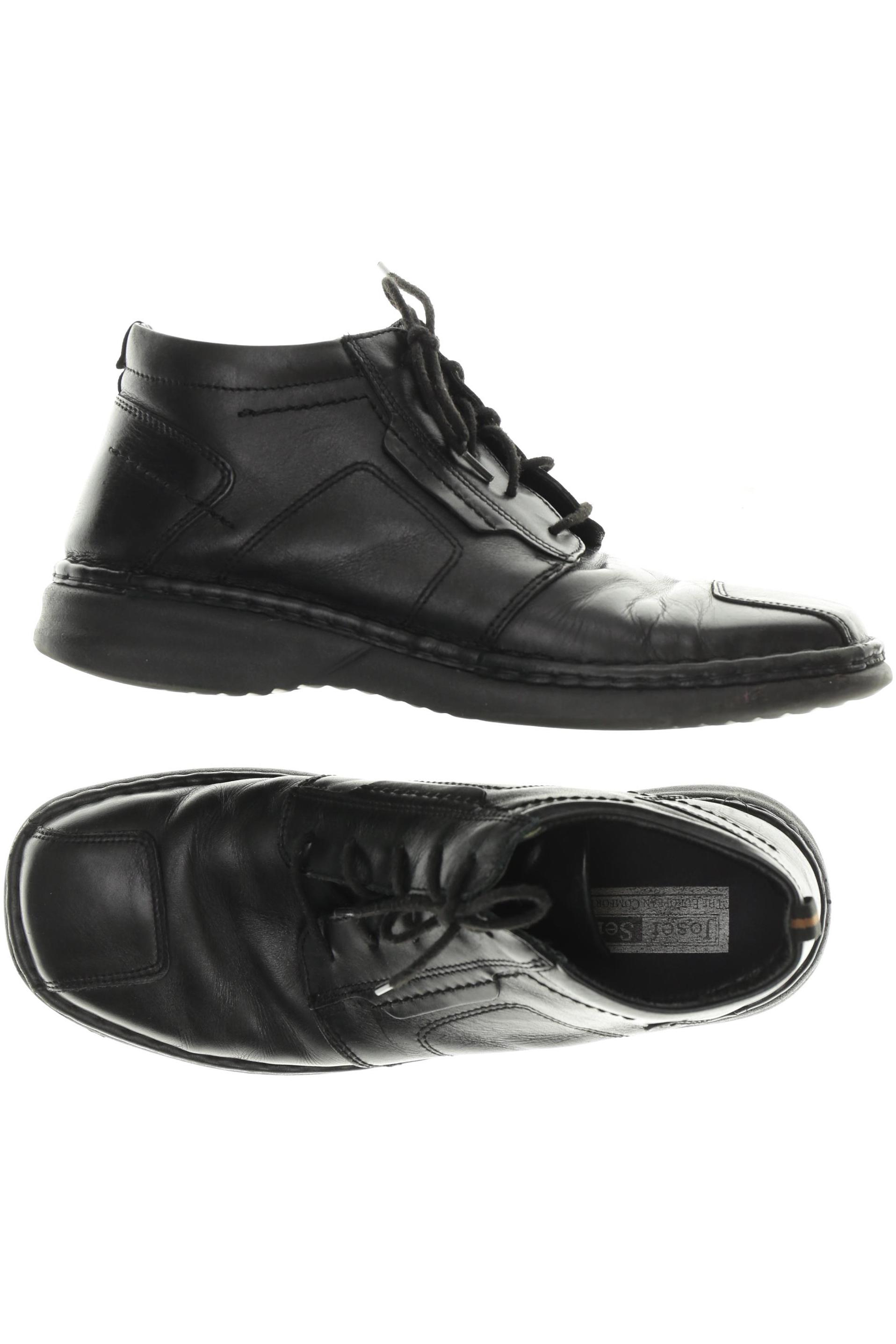 

Josef Seibel Herren Halbschuh, schwarz, Gr. 45