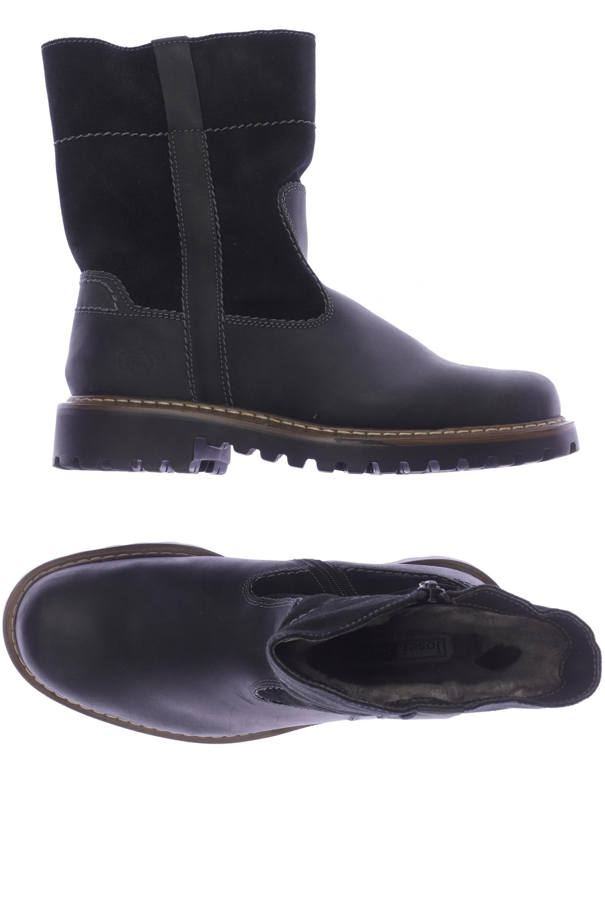 

Josef Seibel Herren Stiefel, schwarz