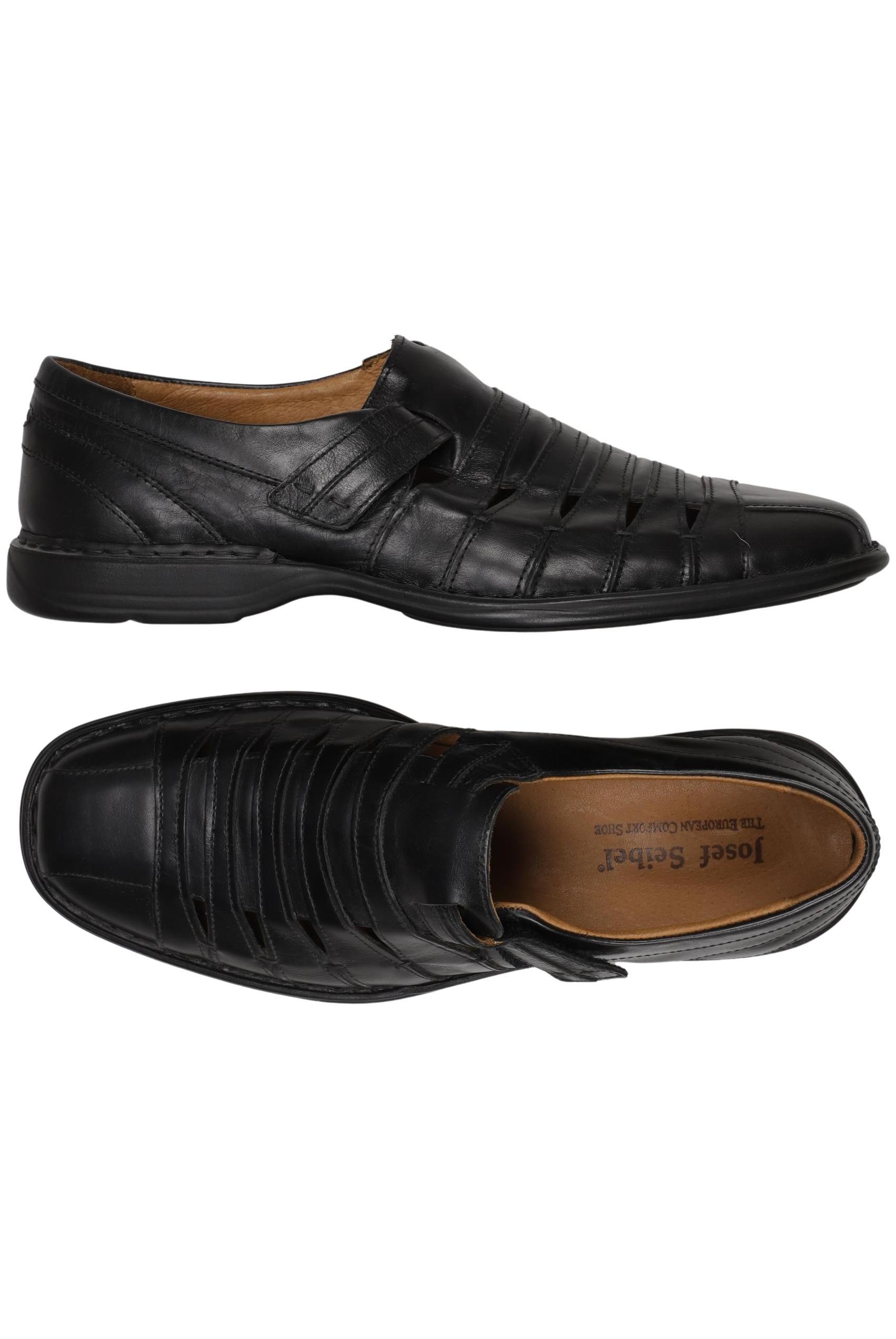 

Josef Seibel Herren Halbschuh, schwarz, Gr. 45