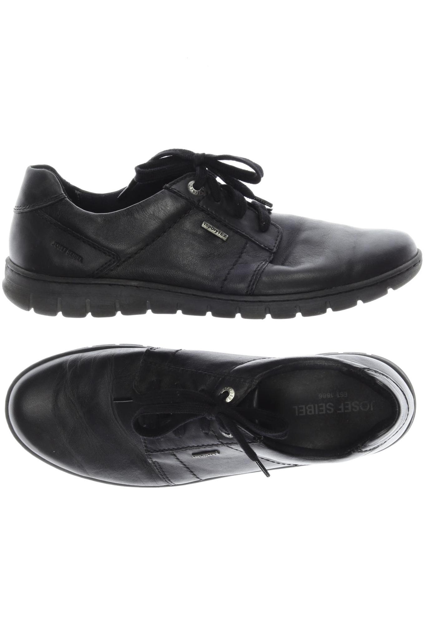 

Josef Seibel Herren Halbschuh, schwarz, Gr. 43