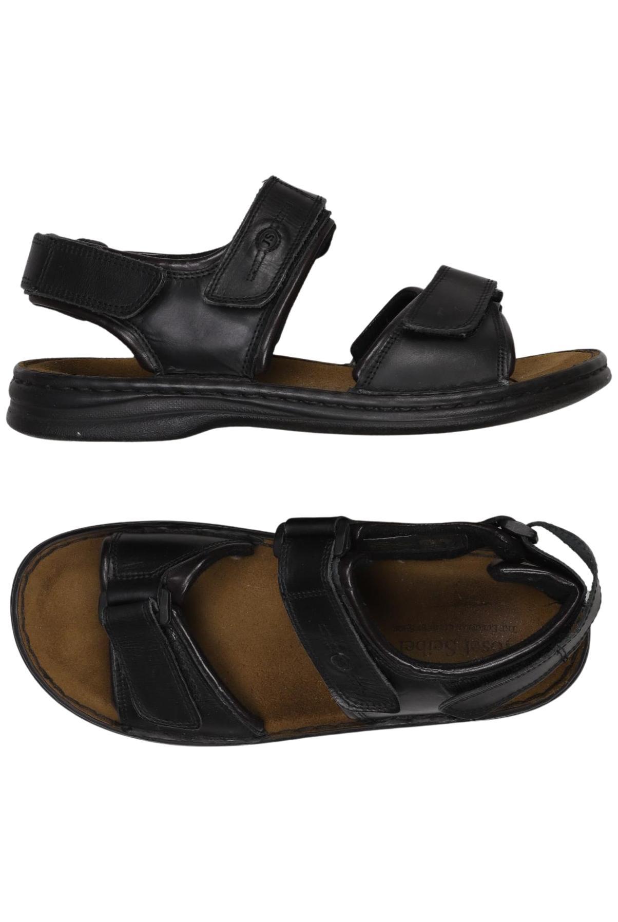

Josef Seibel Herren Sandale, schwarz, Gr. 41