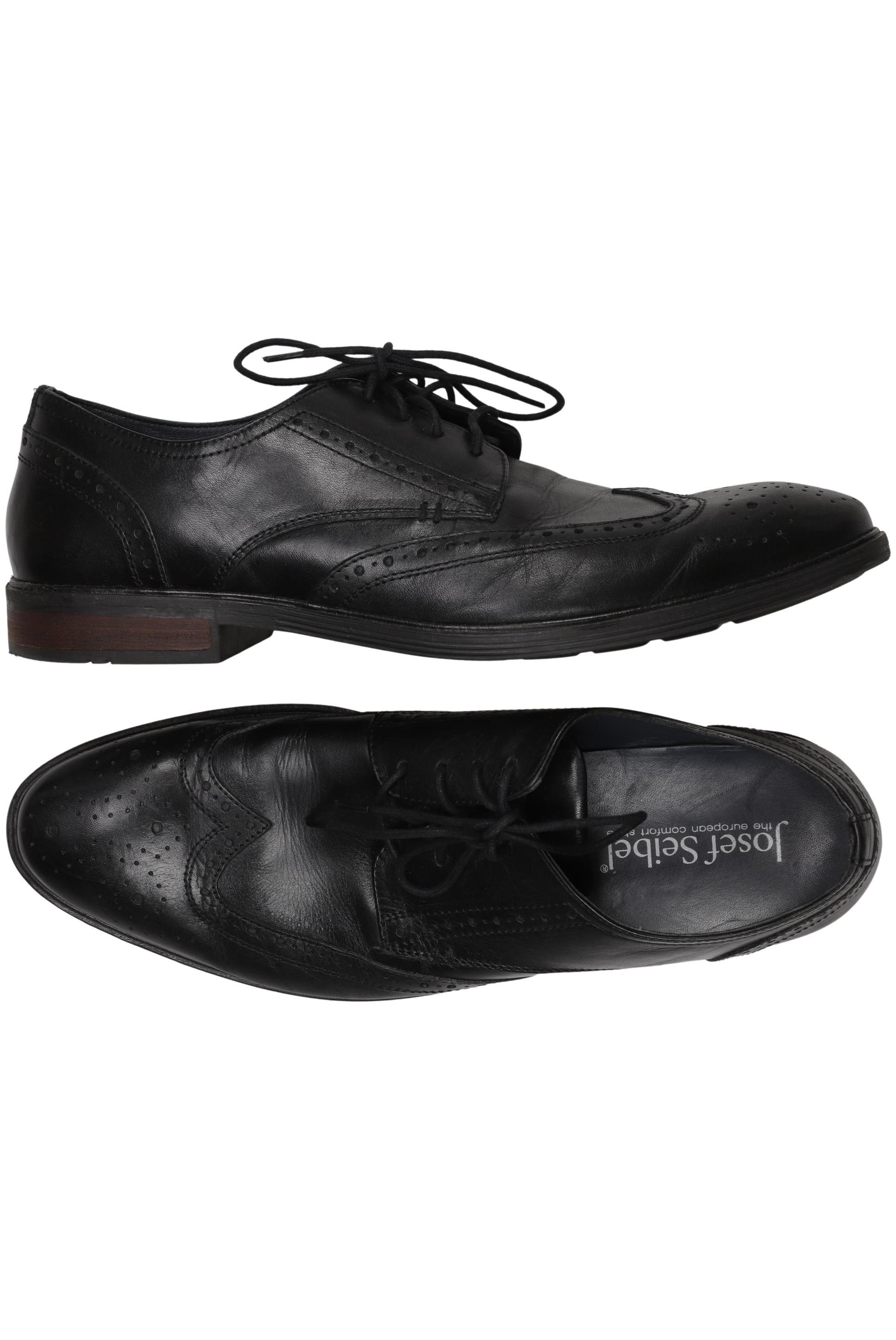 

Josef Seibel Herren Halbschuh, schwarz, Gr. 44