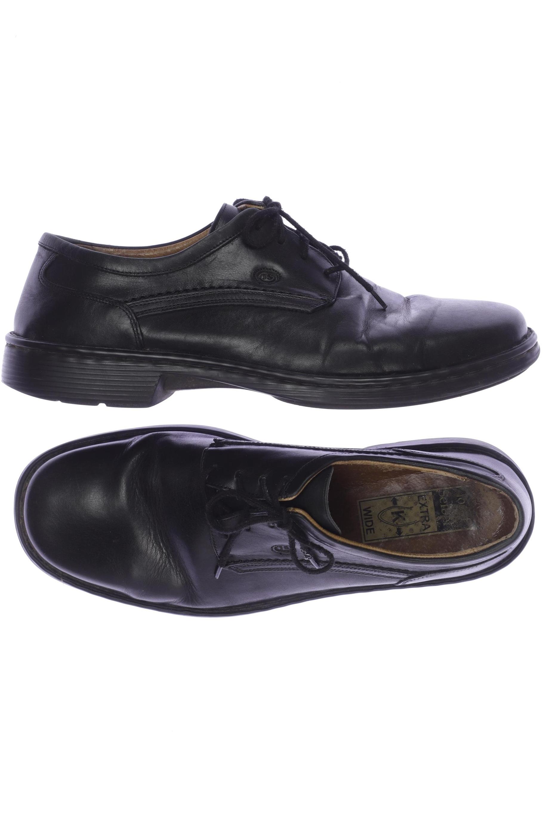 

Josef Seibel Herren Halbschuh, schwarz, Gr. 45
