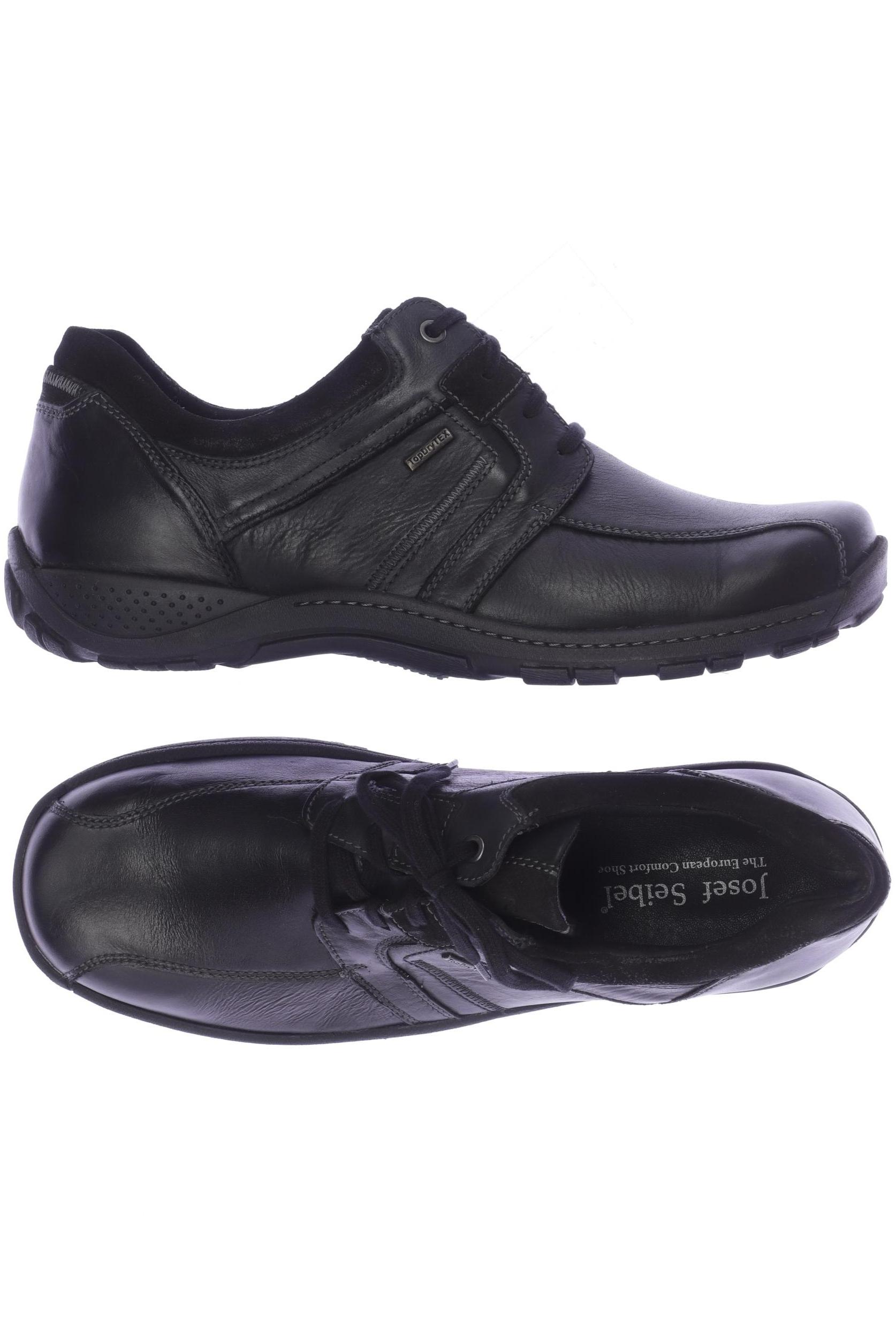 

Josef Seibel Herren Halbschuh, schwarz, Gr. 46