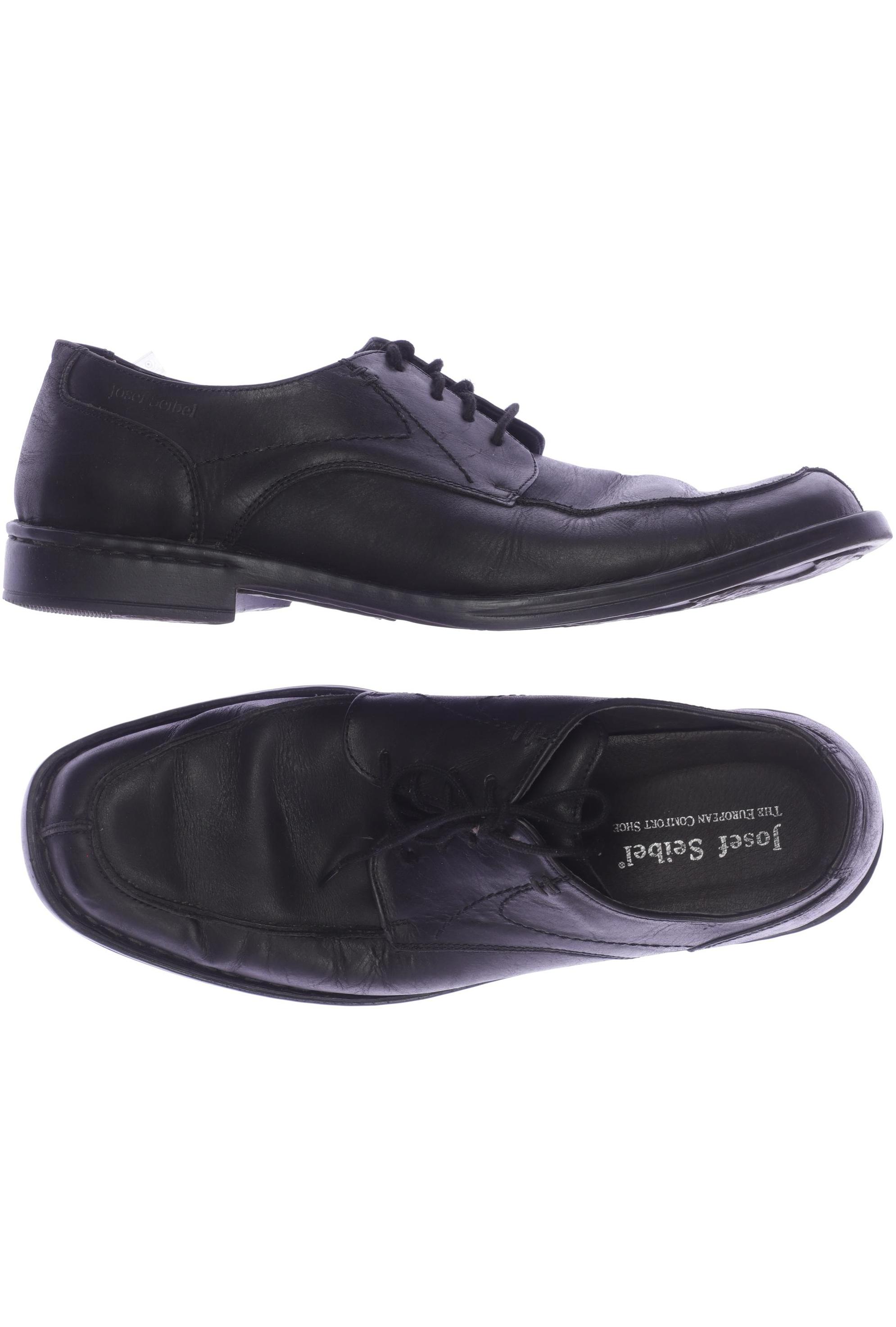 

Josef Seibel Herren Halbschuh, schwarz, Gr. 45