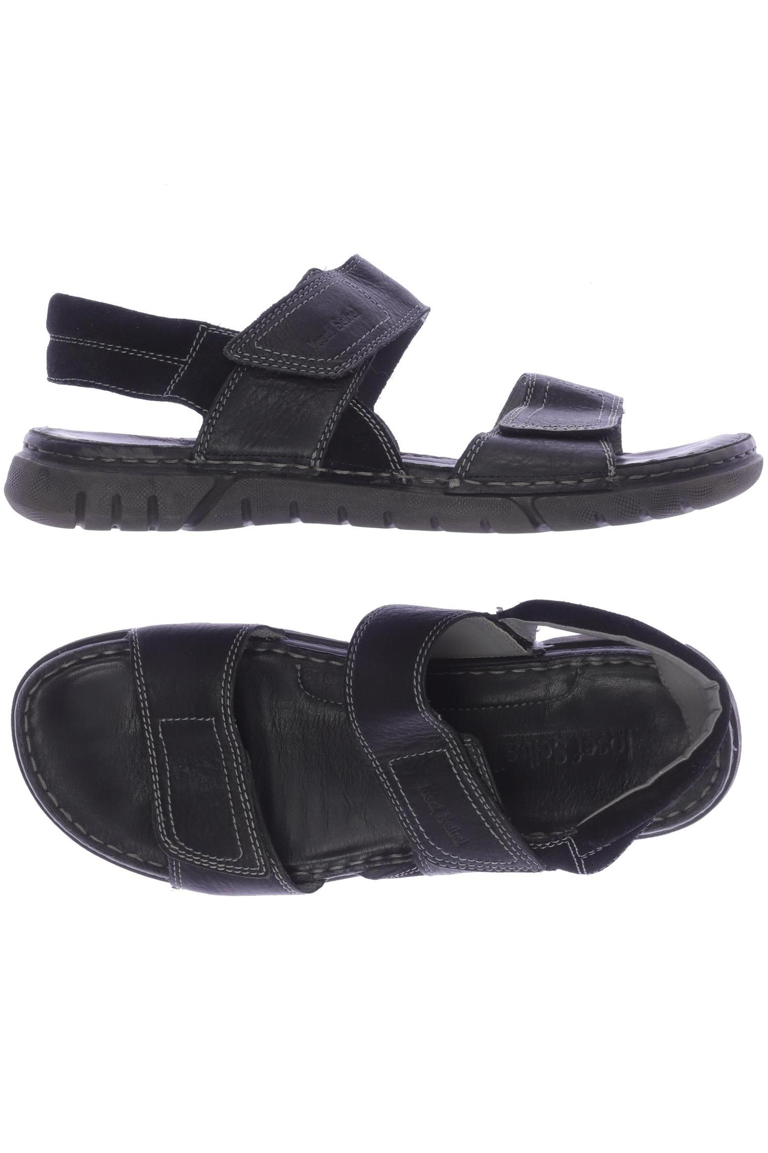 

Josef Seibel Herren Sandale, schwarz, Gr. 47
